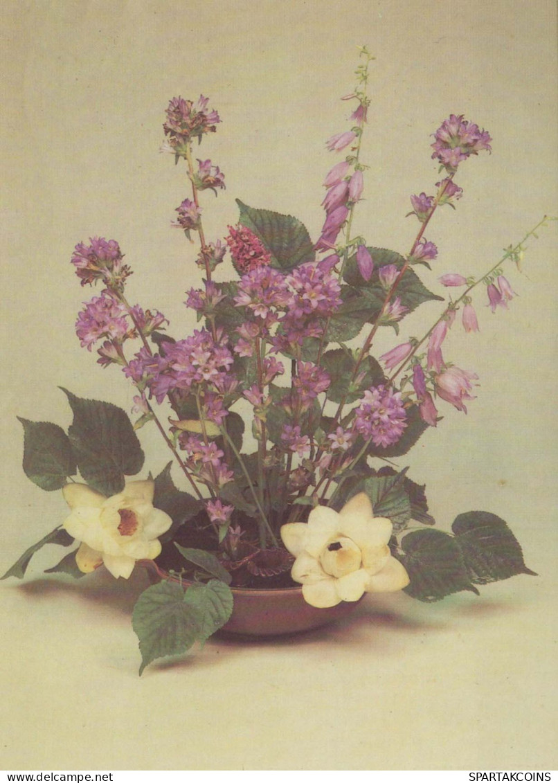 FLORES Vintage Tarjeta Postal CPSM #PAR384.A - Flowers