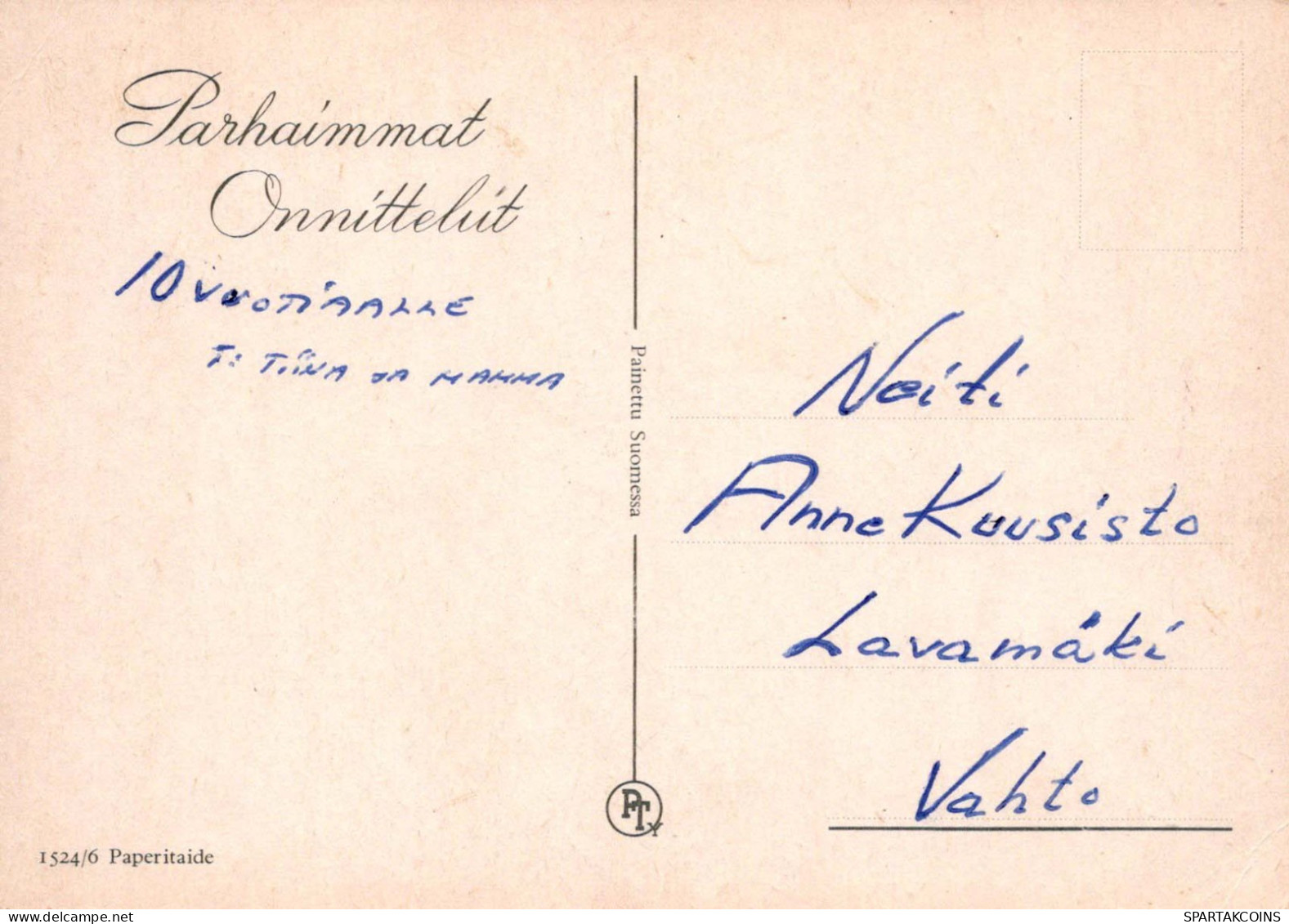 FLEURS Vintage Carte Postale CPSM #PAR216.A - Blumen
