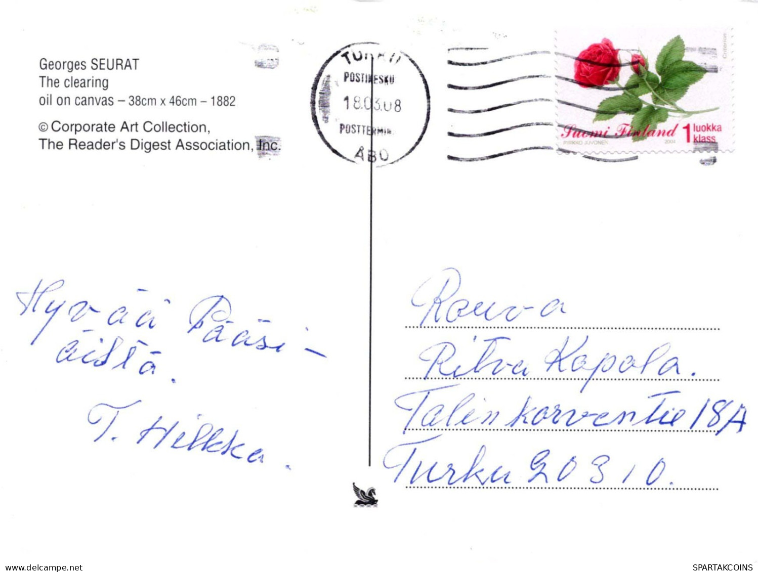 FLORES Vintage Tarjeta Postal CPSM #PAR049.A - Fleurs