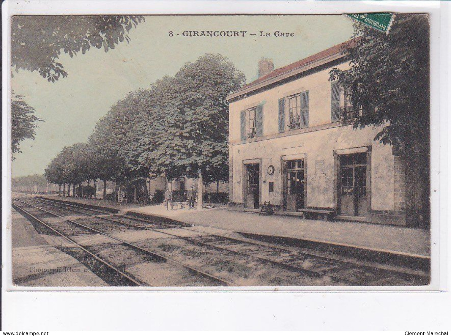 GIRANCOURT: La Gare - Très Bon état - Andere & Zonder Classificatie