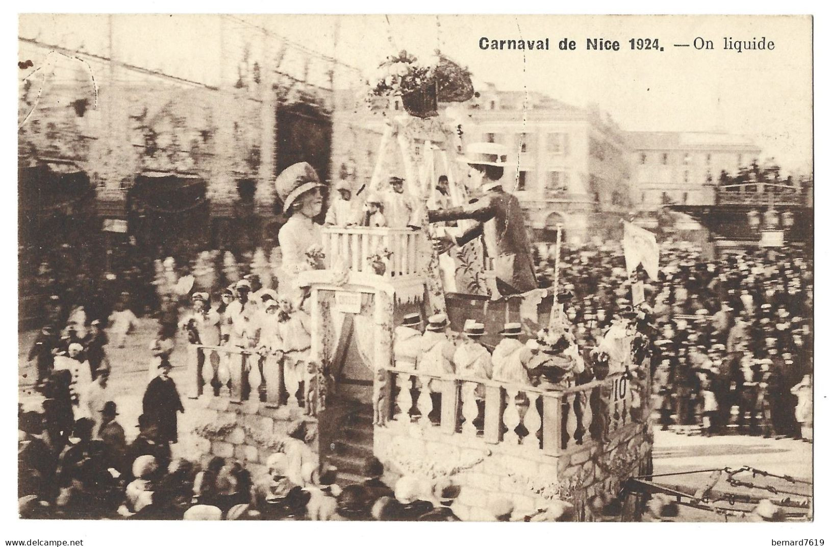06  Nice - Carnaval De Nice 1924 - On Liquide - Karneval