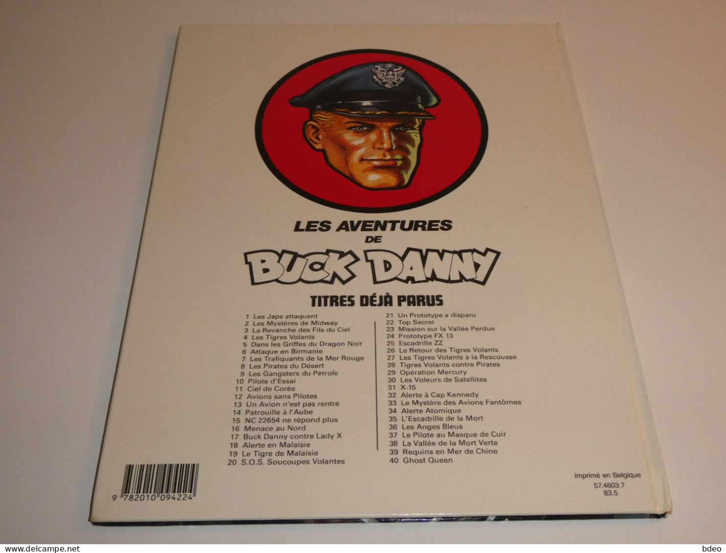 EO BUCK DANNY TOME 41 / BE - Original Edition - French