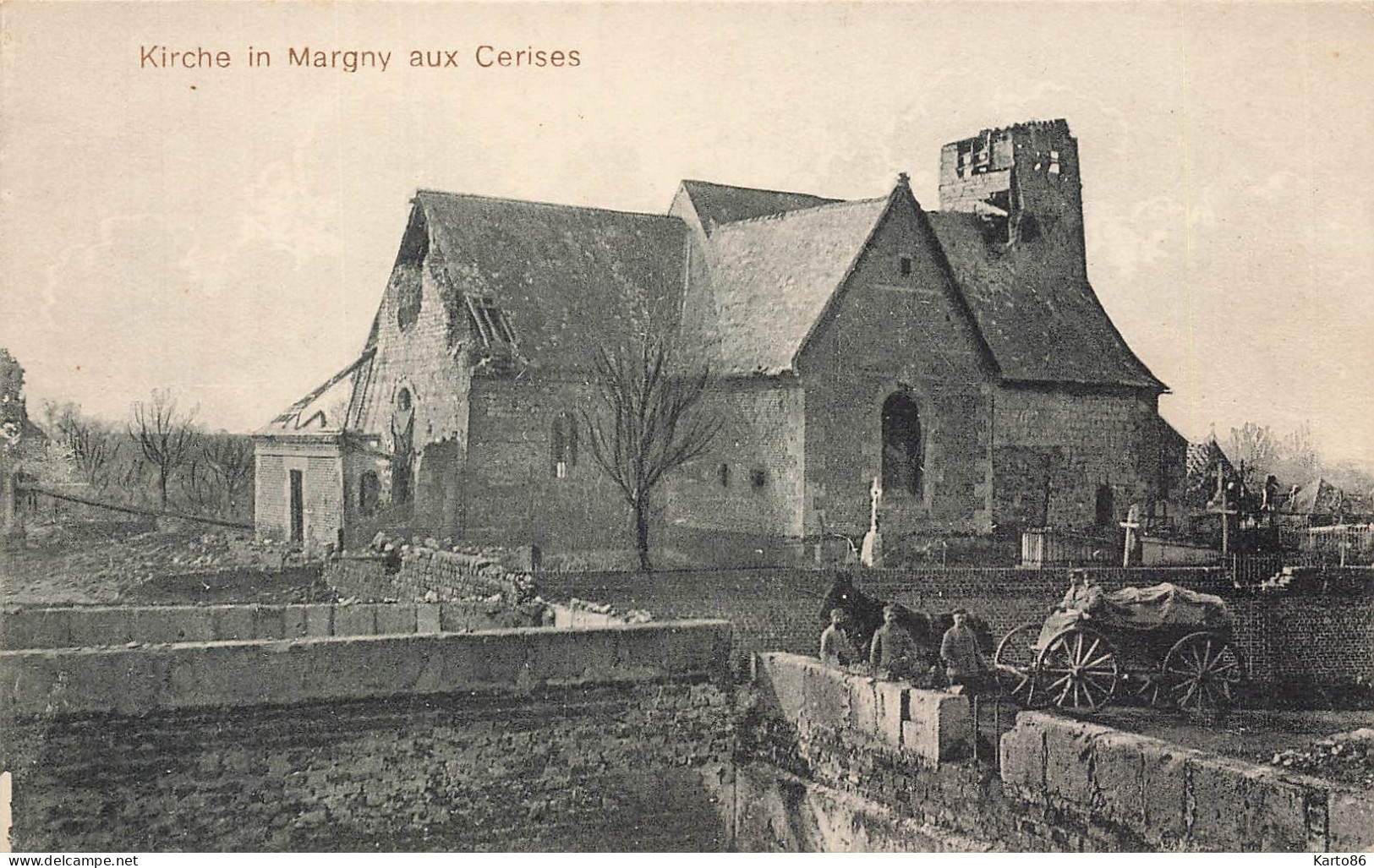 Margny Aux Cerises * Kirche * Un Coin Du Village - Andere & Zonder Classificatie