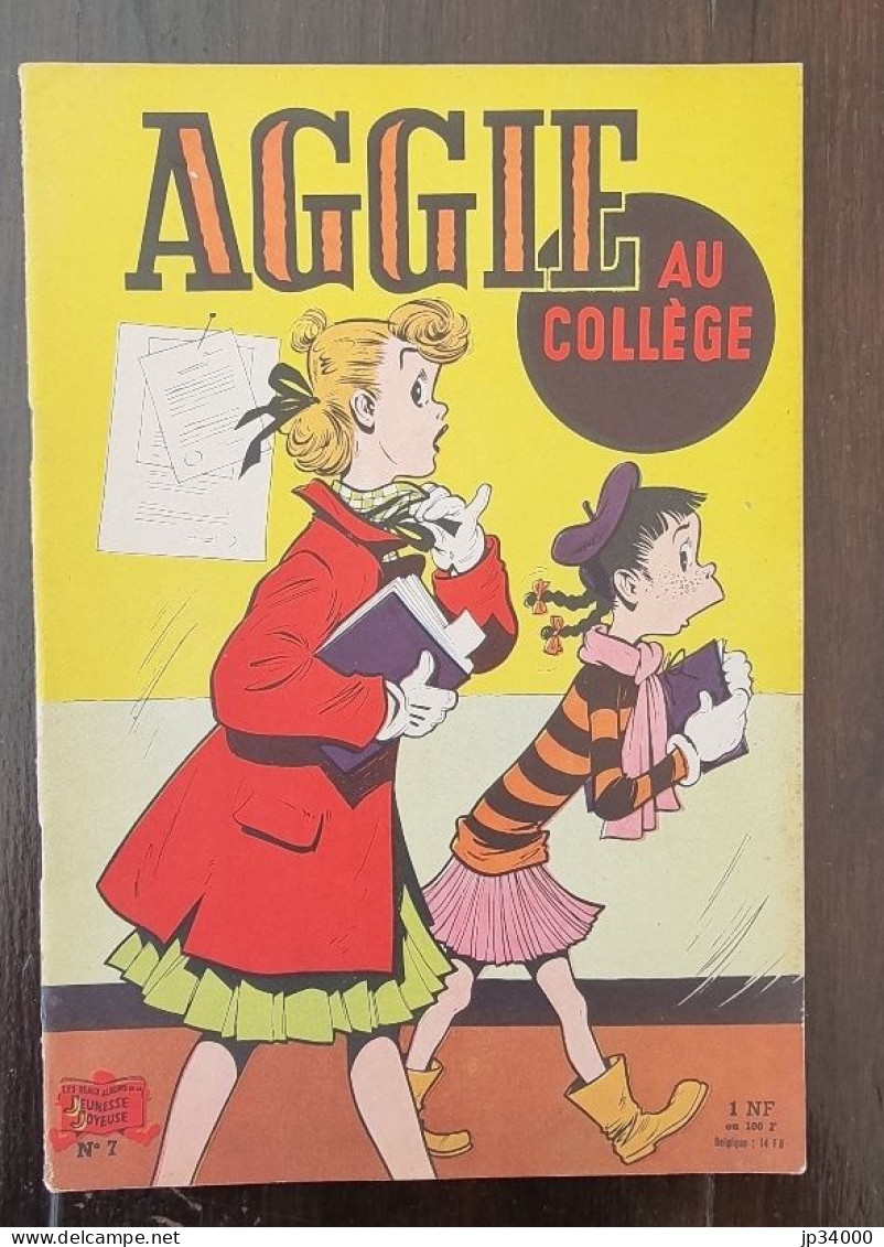 AGGIE Au College N°7 - Edition 1960. Albums Jeunesse Joyeuse. Couverture Papier (A) - Aggie