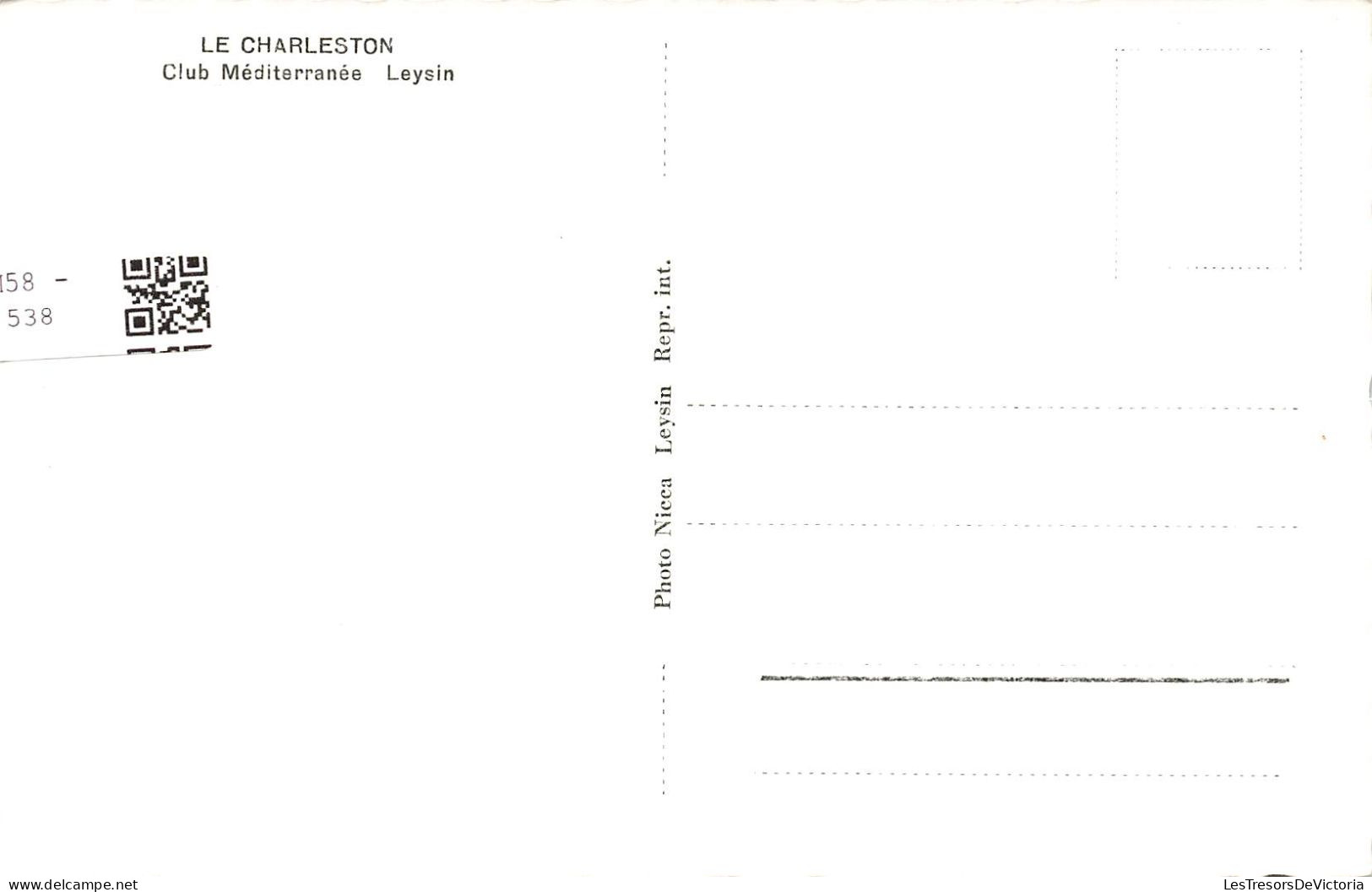 SUISSE - Le Charleston - Club Méditerranée - Leysin - Vue Panoramique - Carte Postale - Leysin