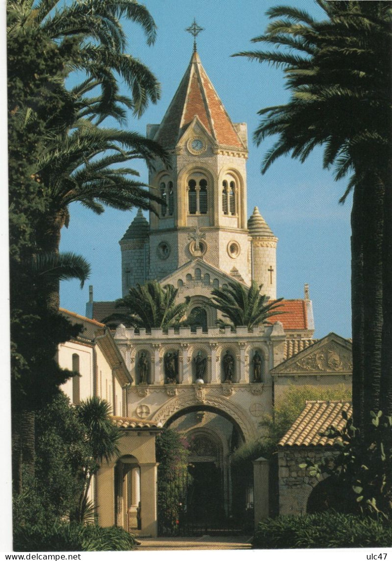 - 06 - ILE SAINT-HONORAT (Cannes) - Entrée De L'Abbaye Et Clocher - Scan Verso - - Cannes