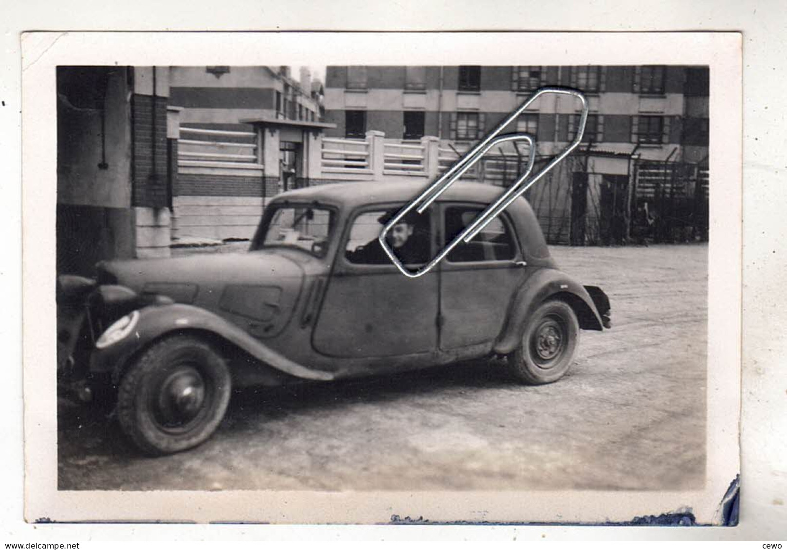 PHOTO  AUTOMOBILE VOITURE ANCIENNE CITROEN 11 TRACTION - Cars