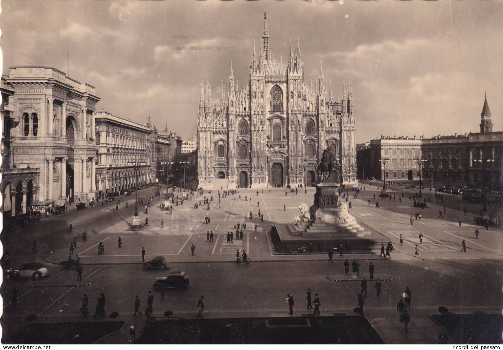 Cartolina Milano - Piazza Duomo - Milano (Mailand)