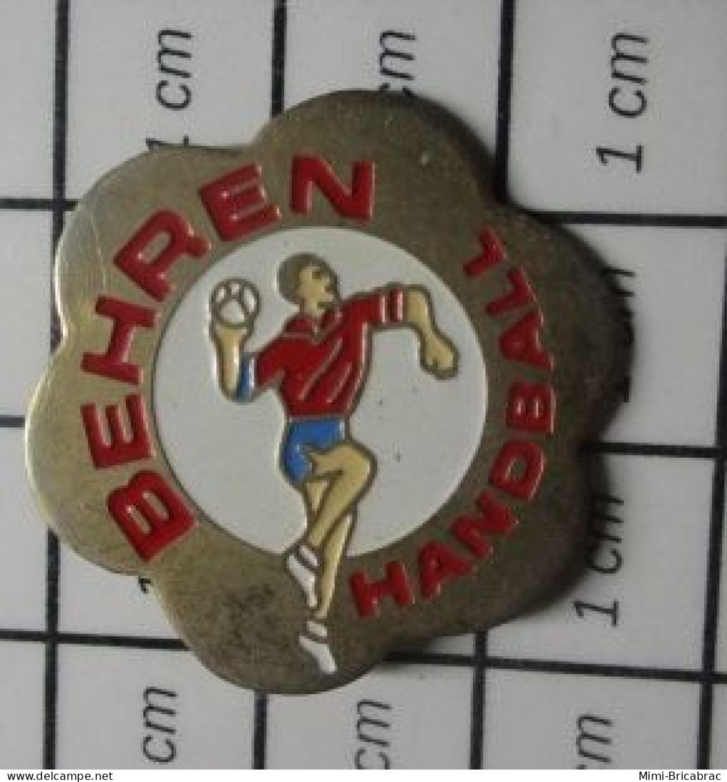 2120 Pin's Pins / Beau Et Rare / SPORTS / CLUB HANDBALL Behren-Lès-Forbach MOSELLE - Basketball