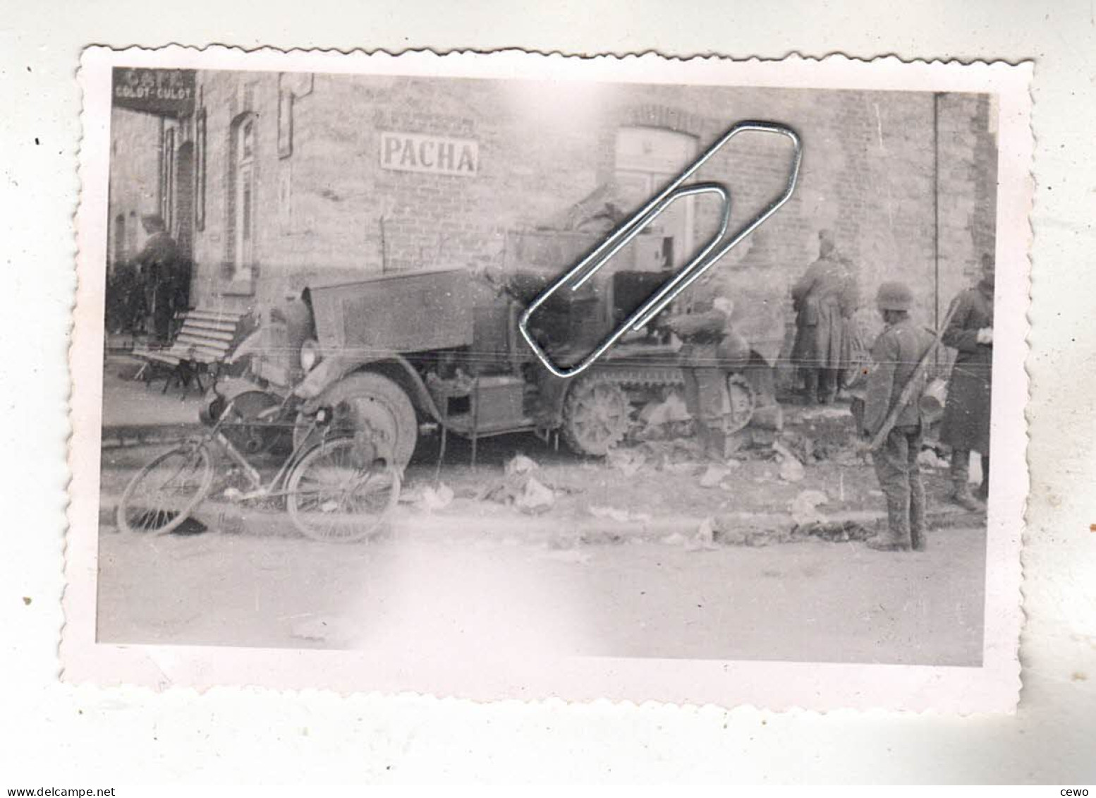 PHOTO  AUTOMOBILE VOITURE ANCIENNE CITROEN KEGRESSE - Cars