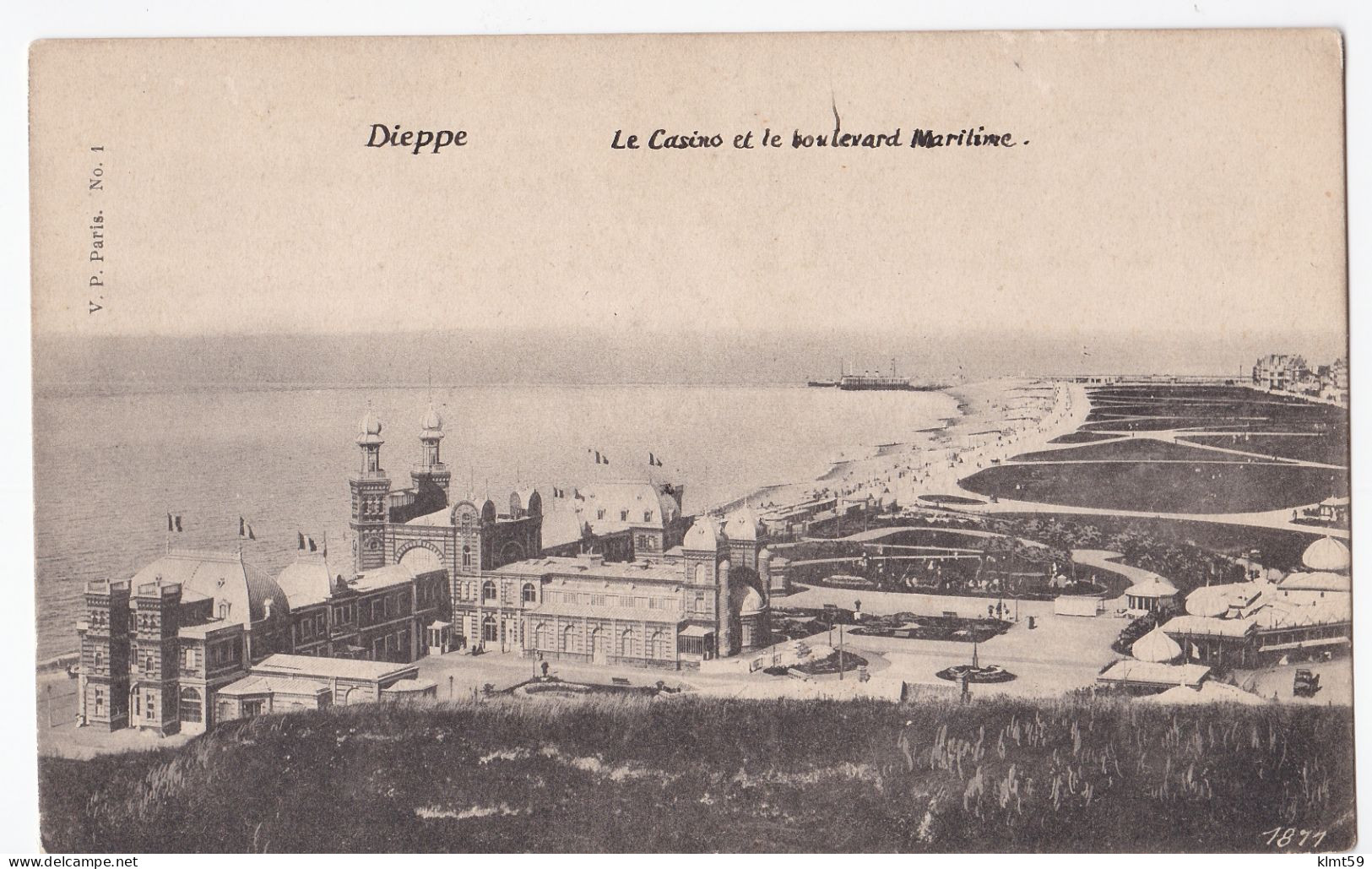 Dieppe - Le Casino Et Le Boulevard Maritime - Dieppe