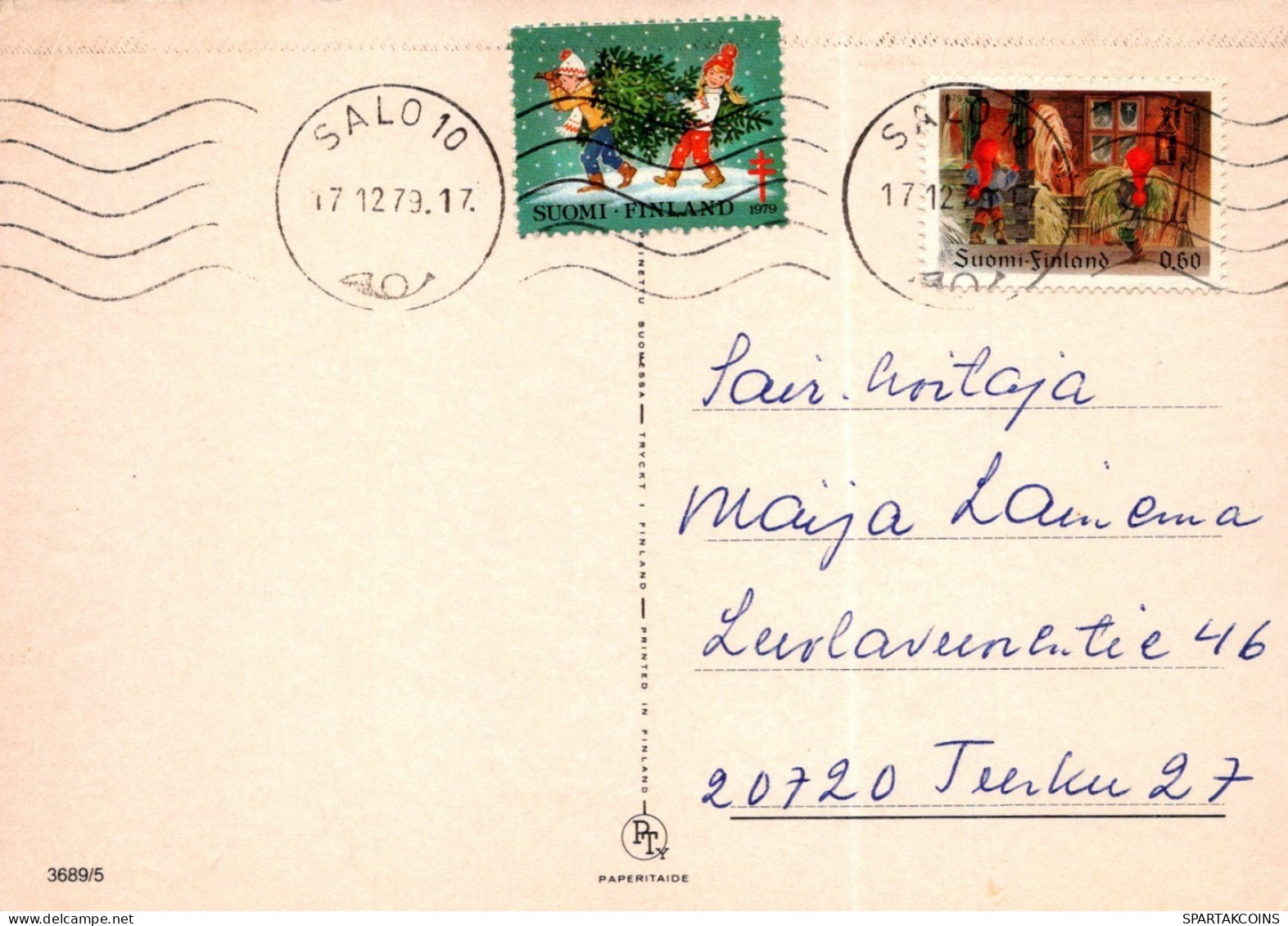 ANGELO Buon Anno Natale Vintage Cartolina CPSM #PAH081.A - Engelen
