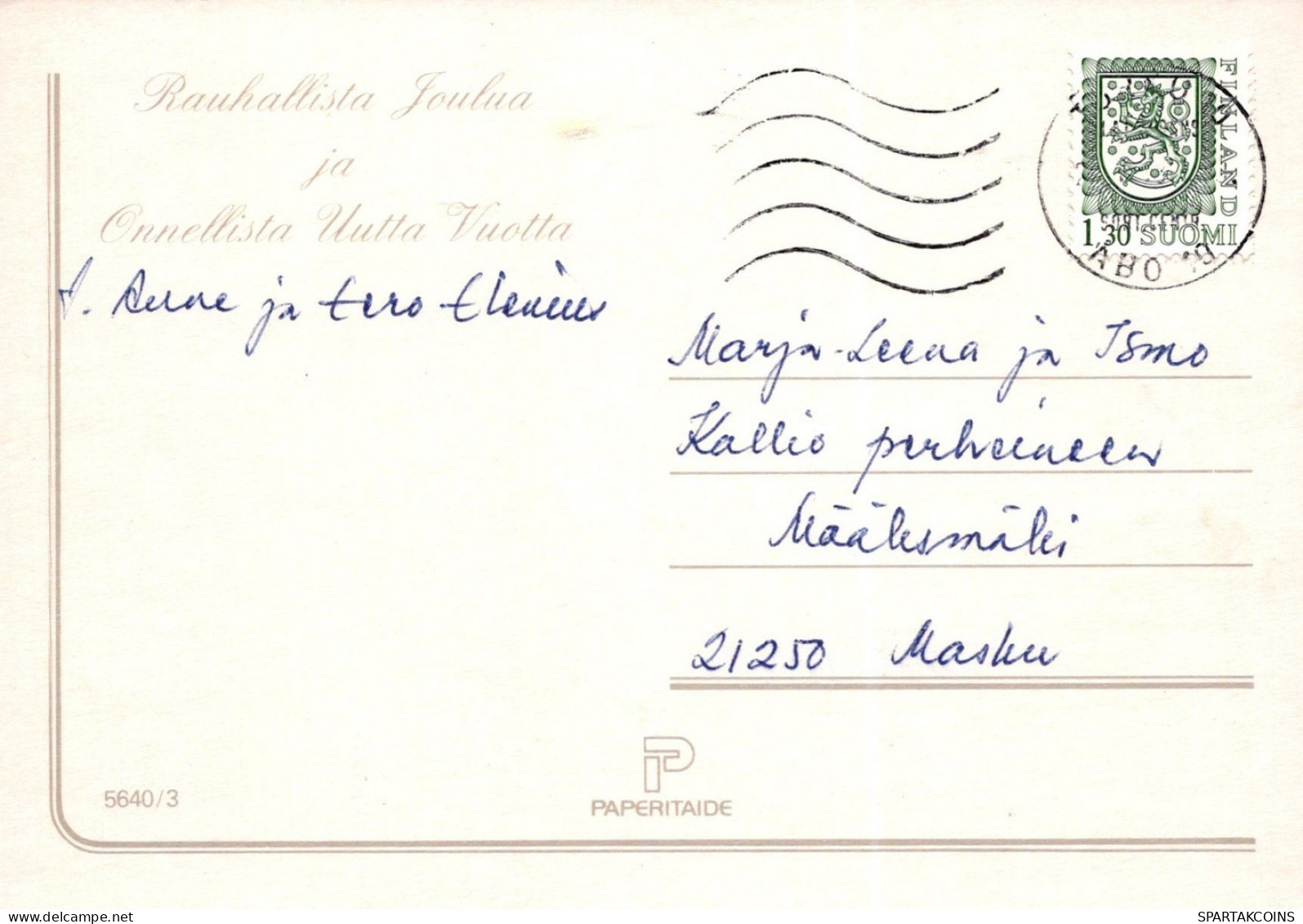 ANGE NOËL Vintage Carte Postale CPSM #PAH062.A - Engelen