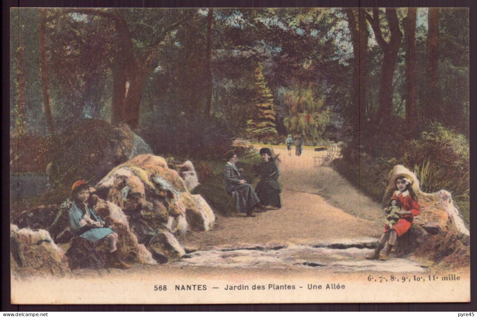 NANTES JARDIN DES PLANTES UNE ALLEE 44 - Nantes