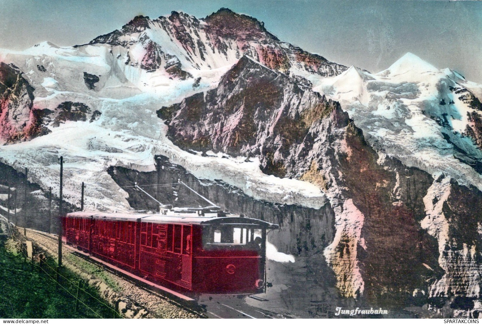 TRAIN RAILWAY Transport Vintage Postcard CPSM #PAA943.A - Trains