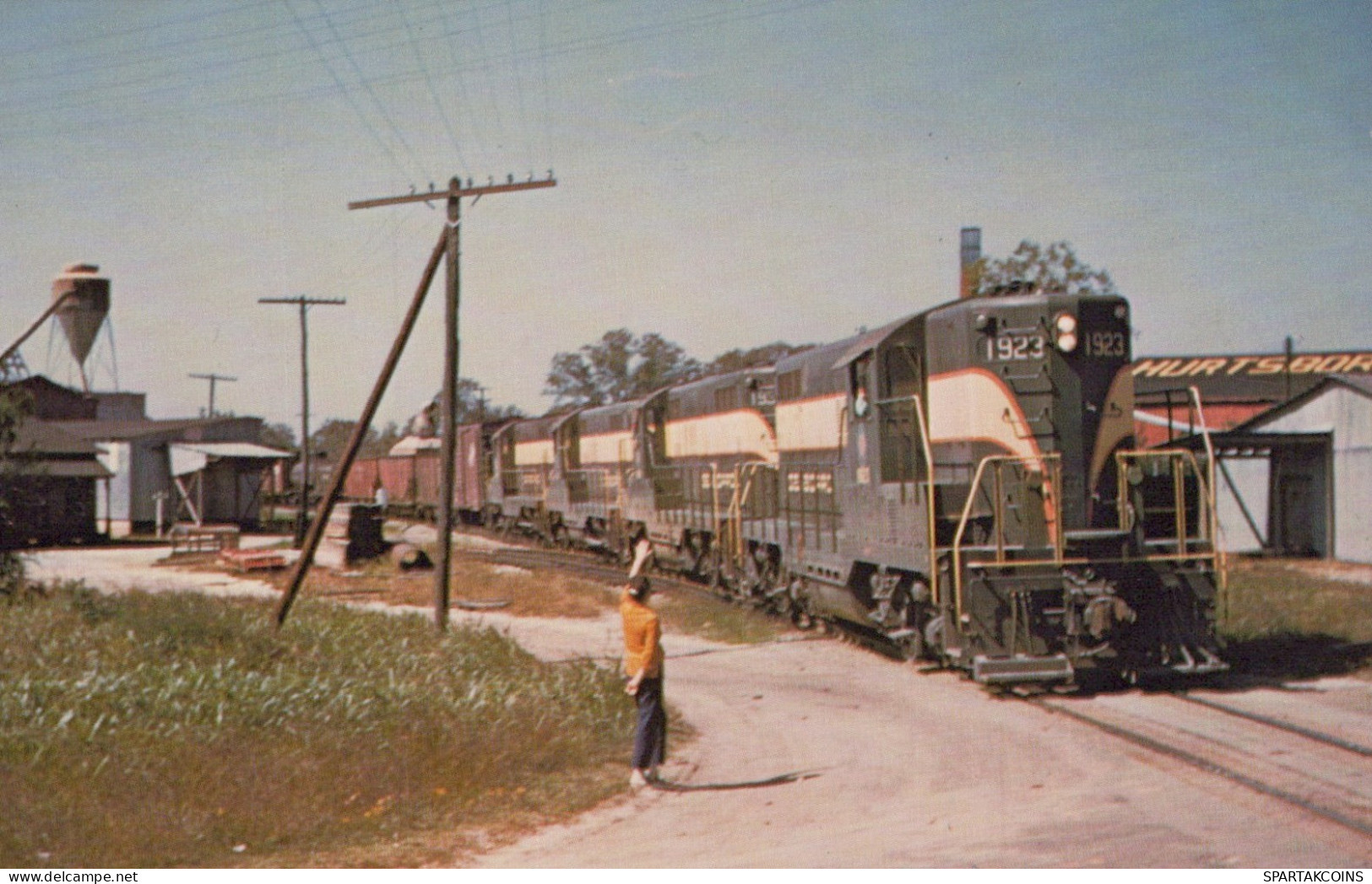 Transport FERROVIAIRE Vintage Carte Postale CPSMF #PAA540.A - Trains