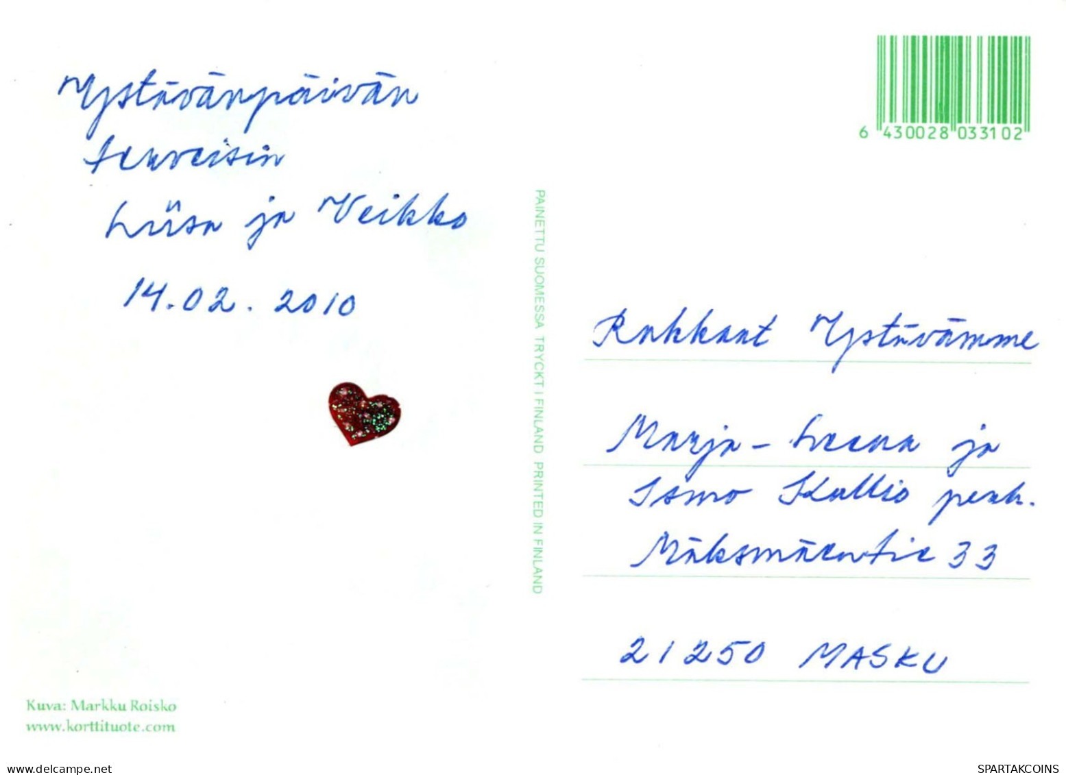 FLEURS Vintage Carte Postale CPSM #PBZ857.A - Blumen