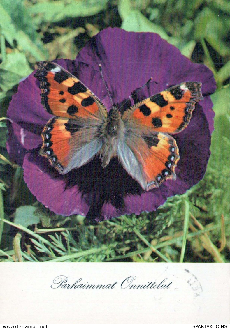 FLOWERS Vintage Ansichtskarte Postkarte CPSM #PBZ783.A - Flowers