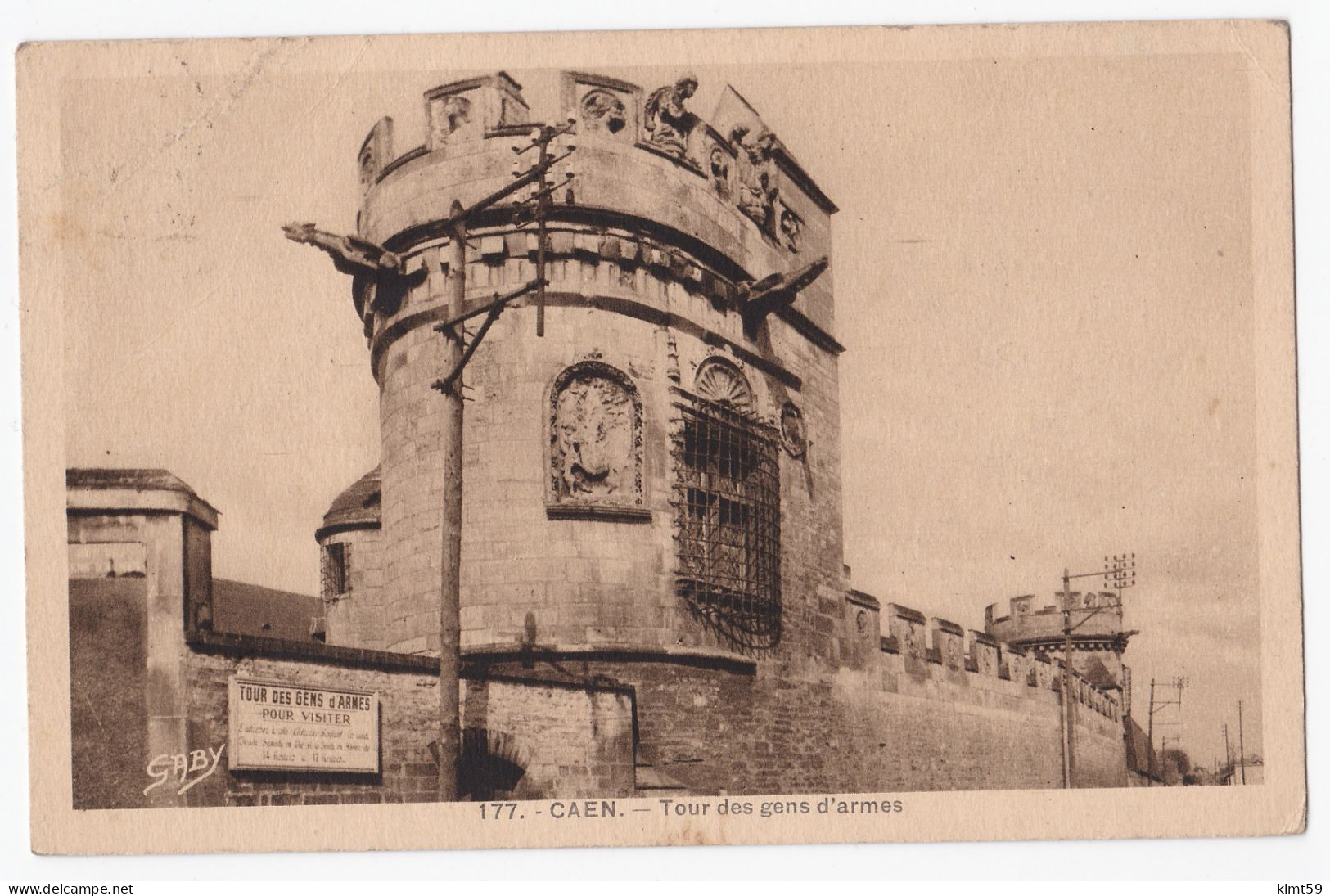 Caen - Tour Des Gens D'armes - Caen