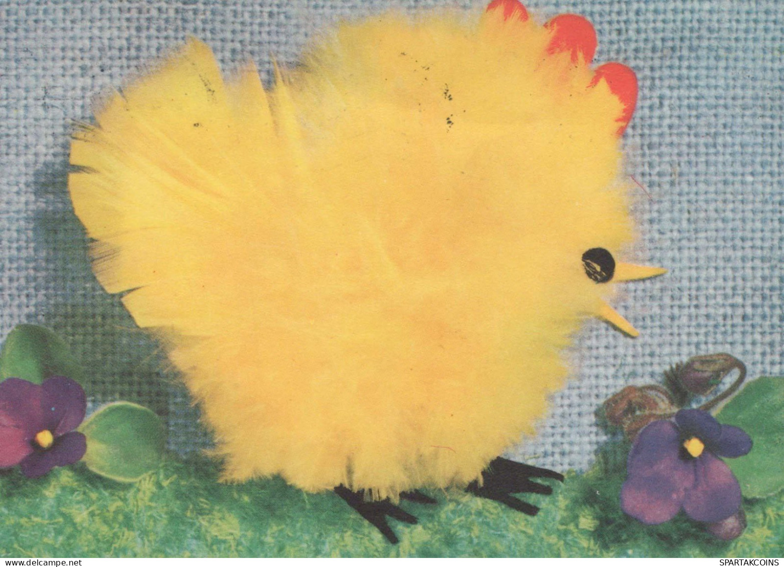 OSTERN HUHN Vintage Ansichtskarte Postkarte CPSM #PBO885.A - Easter
