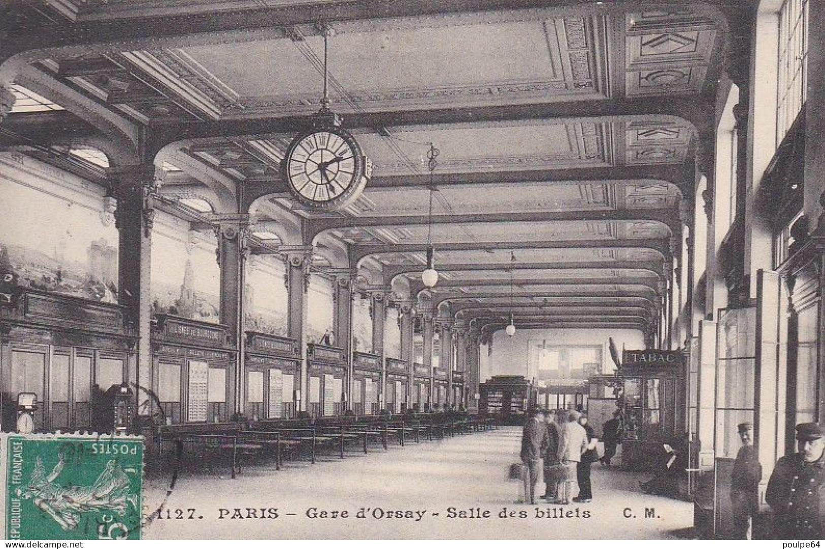 La Gare D' Orsay : Vue Intérieure, Salle Des Billets - Métro Parisien, Gares