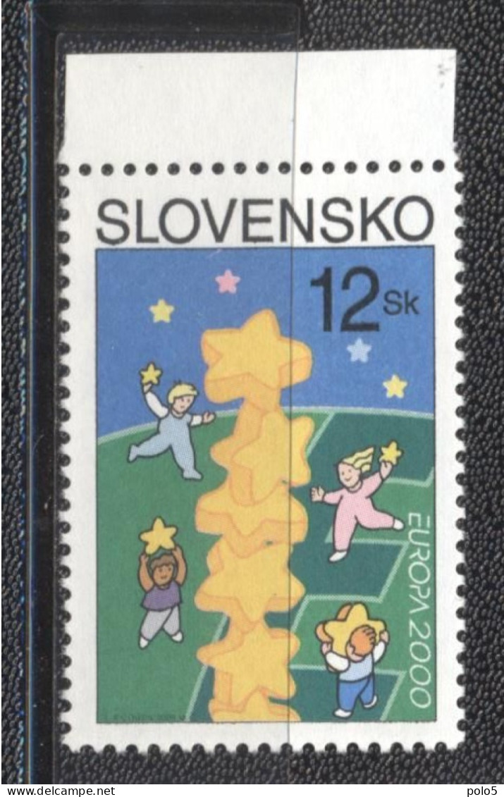 Slovaquie 2000- Europa: Tower Of 6 Stars Set (1v) - Unused Stamps
