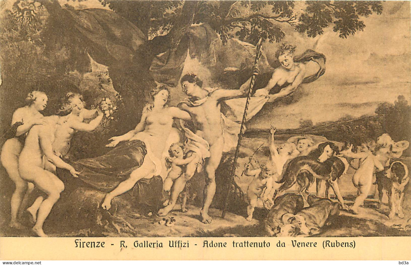  FIRENZE  RELIGION TABLEAU - Schilderijen, Gebrandschilderd Glas En Beeldjes