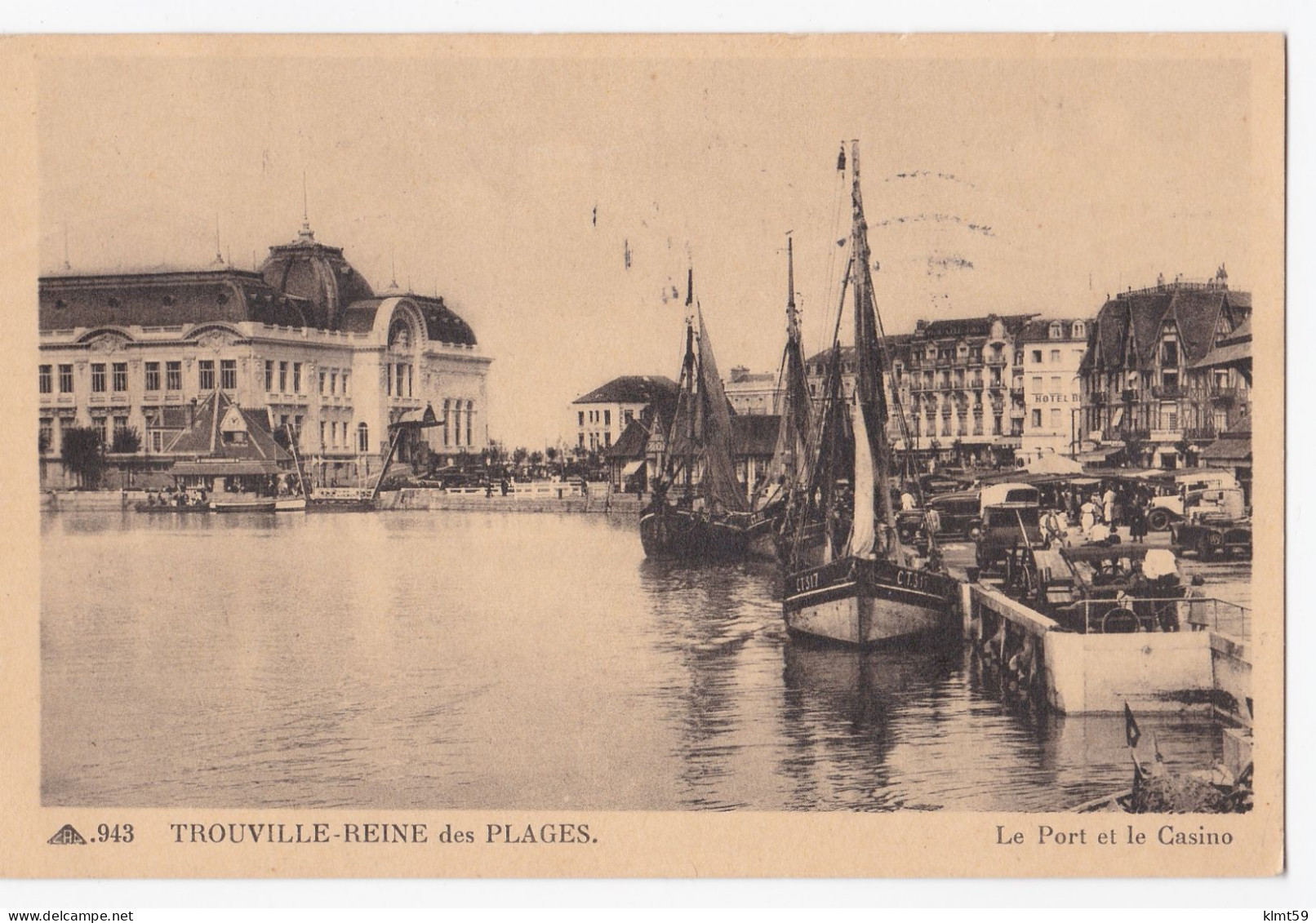 Trouville - Reine Des Plages - Le Port Et Le Casino - Trouville