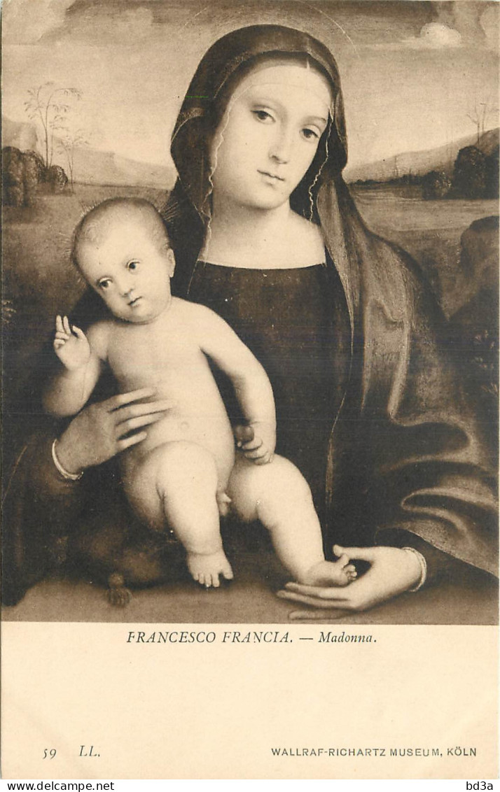 FRNASESCO FRANCIA MADONNA - Pinturas, Vidrieras Y Estatuas