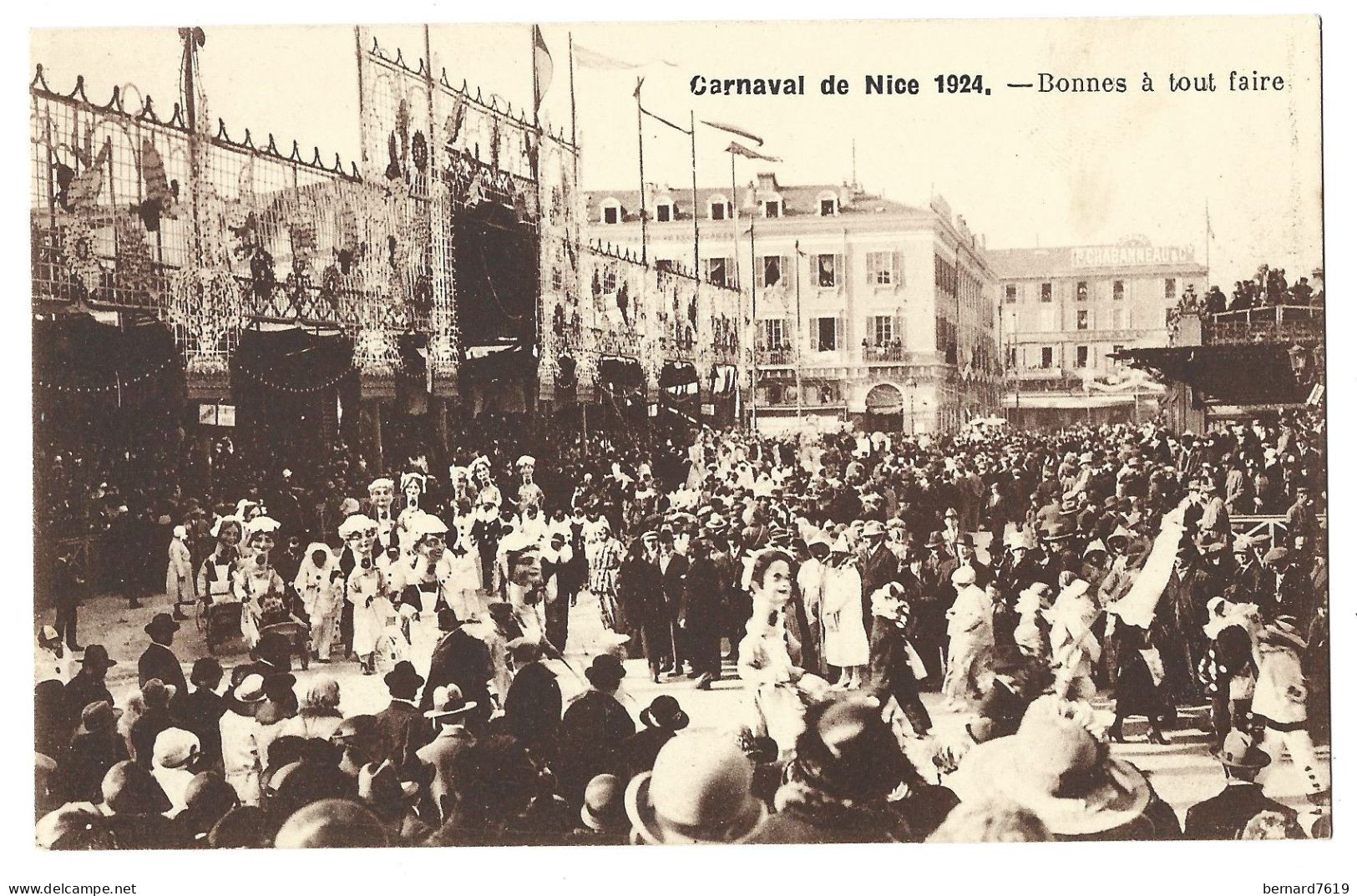 06  Nice - Carnaval De Nice 1924 -  Bonnes A Tout Faire - Carnaval