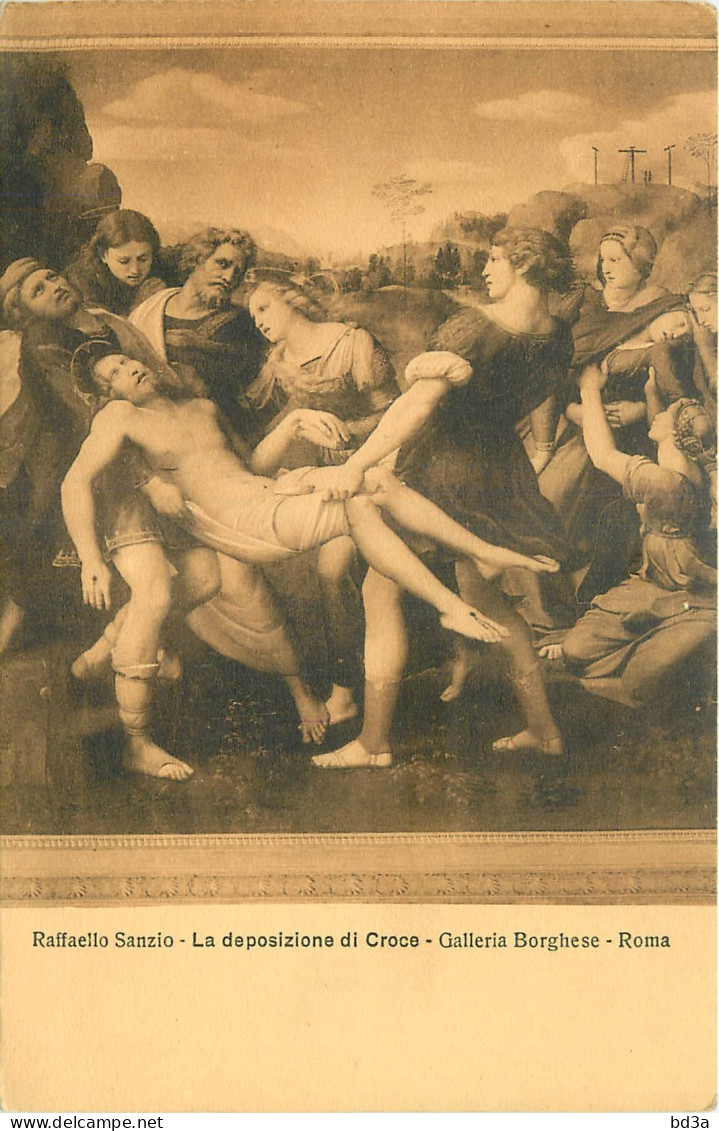 RAFFAELLO SANZIO LA DIPOSIZIONE DI CROCE - Jezus