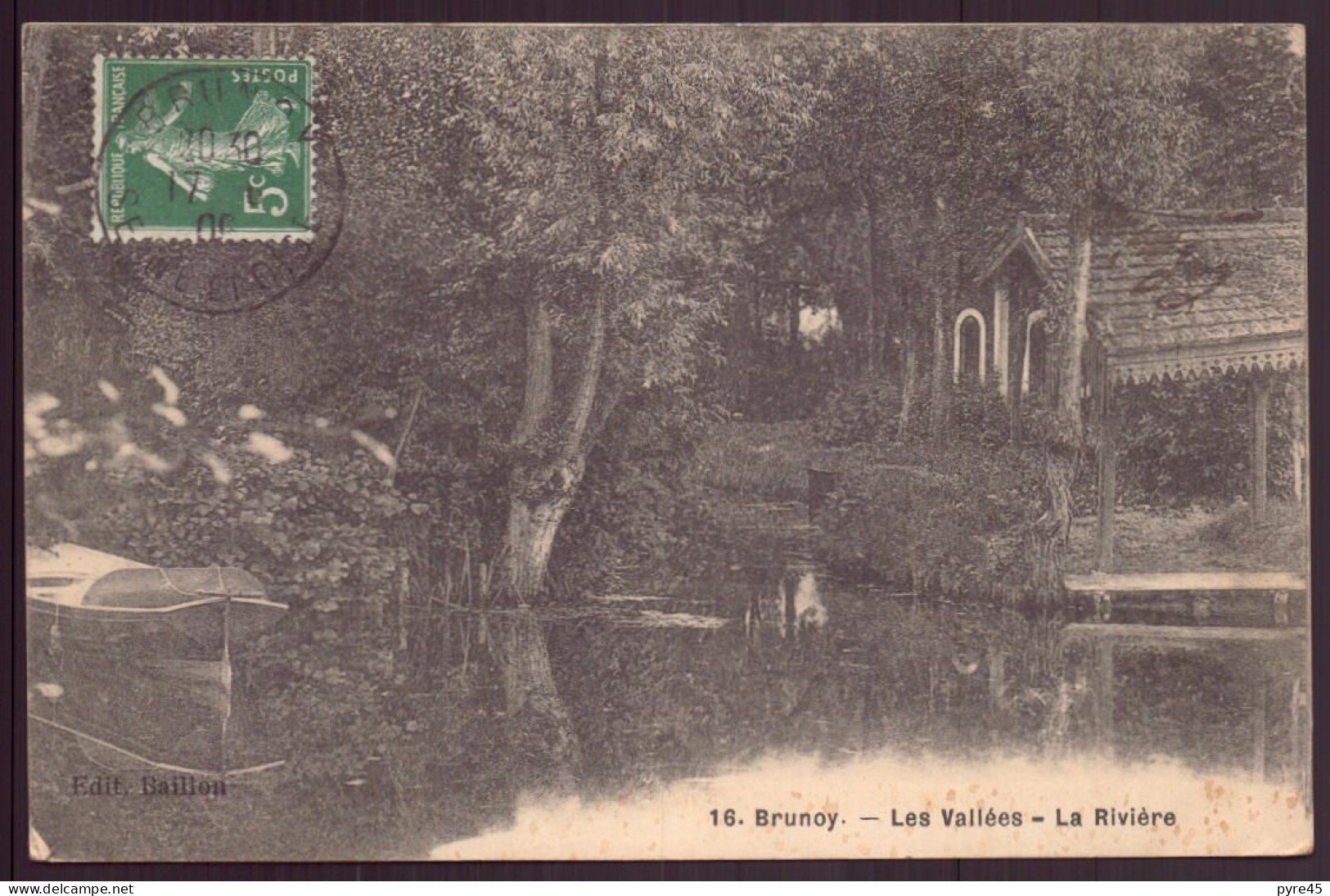 BRUNOY LES VALLEES LA RIVIERE 91 - Brunoy