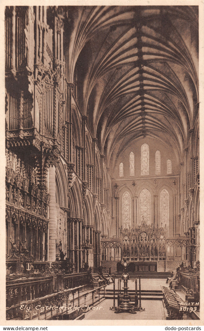 R335608 Ely Cathedral. Choir. Friths Series. 28193 - World