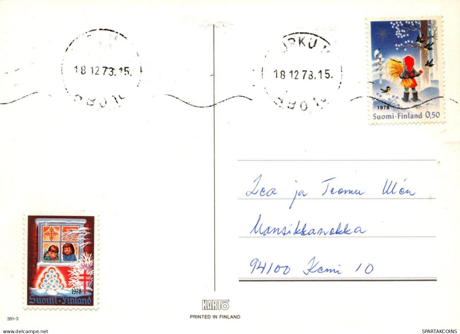OISEAU Animaux Vintage Carte Postale CPSM #PAM809.A - Birds