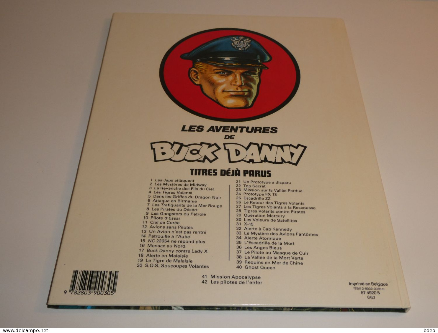 EO BUCK DANNY TOME 43 / TBE - Originalausgaben - Franz. Sprache