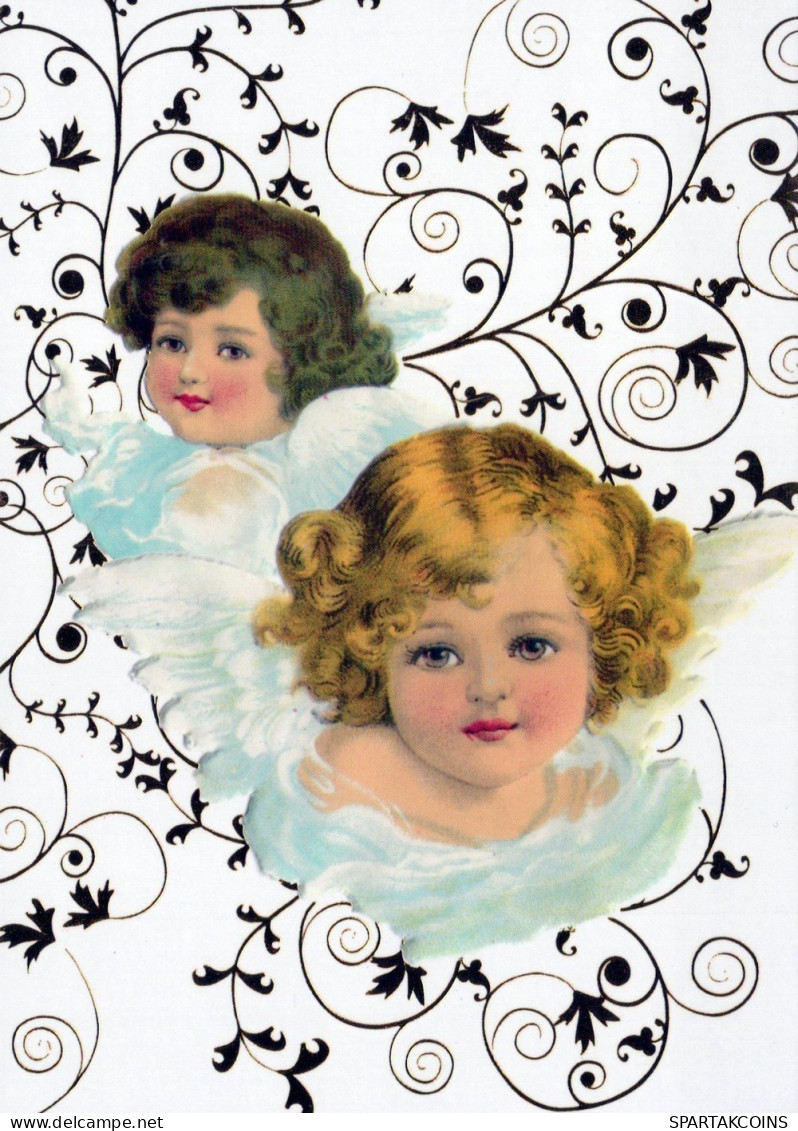 ANGELO Buon Anno Natale Vintage Cartolina CPSM #PAJ107.A - Angels