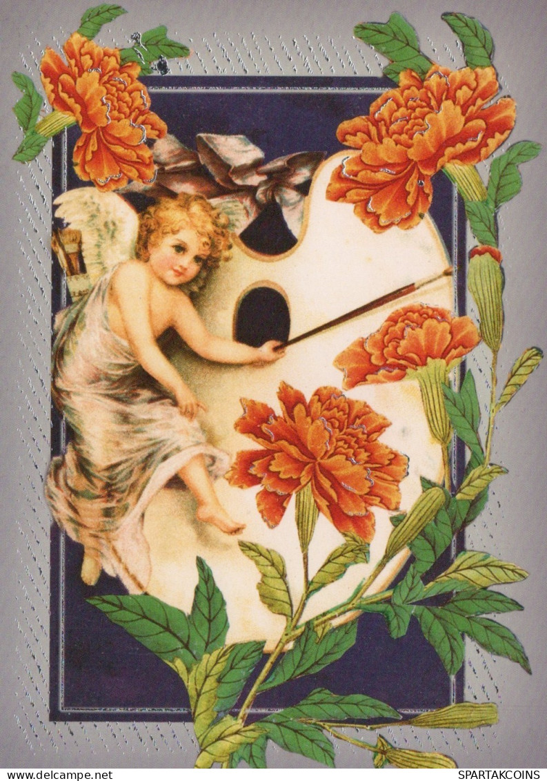 ANGE NOËL Vintage Carte Postale CPSM #PAJ164.A - Angels