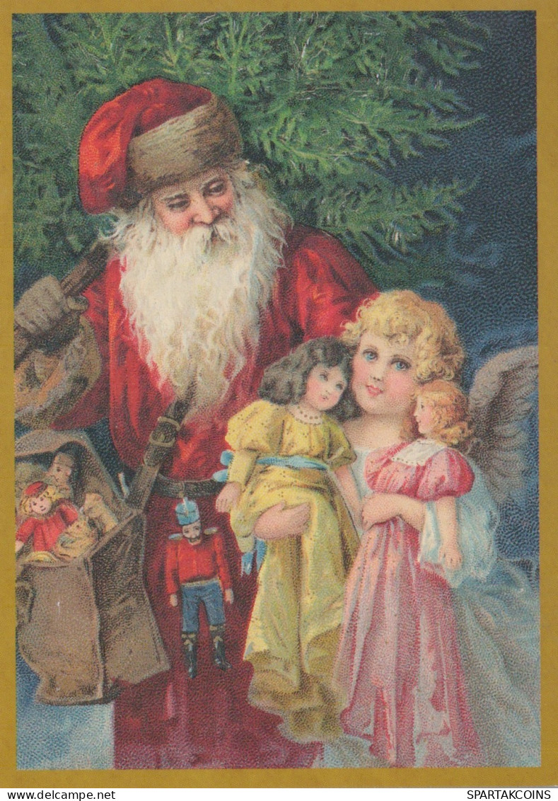 ANGEL CHRISTMAS Holidays Vintage Postcard CPSM #PAH438.A - Angels