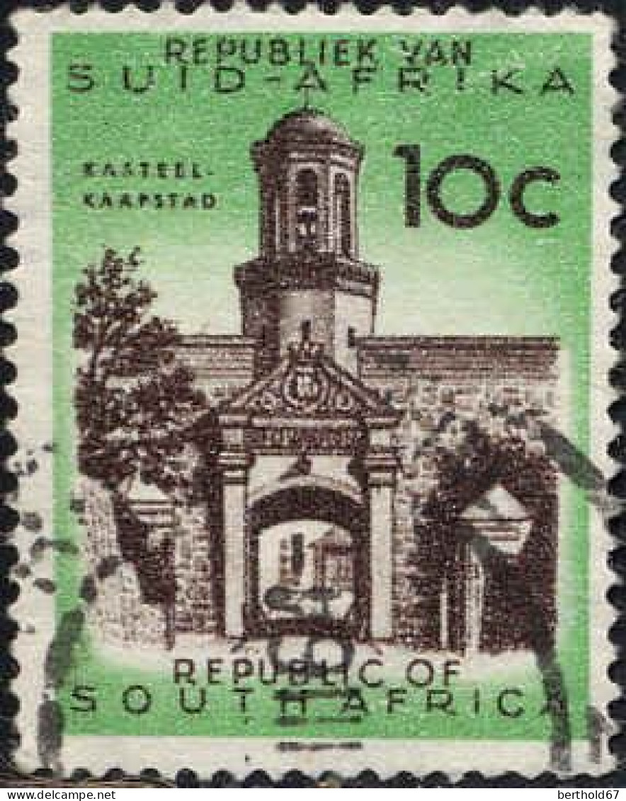 Afrique Du Sud Poste Obl Yv: 256 Mi:295 Kastell Kaapstad (Beau Cachet Rond) - Used Stamps