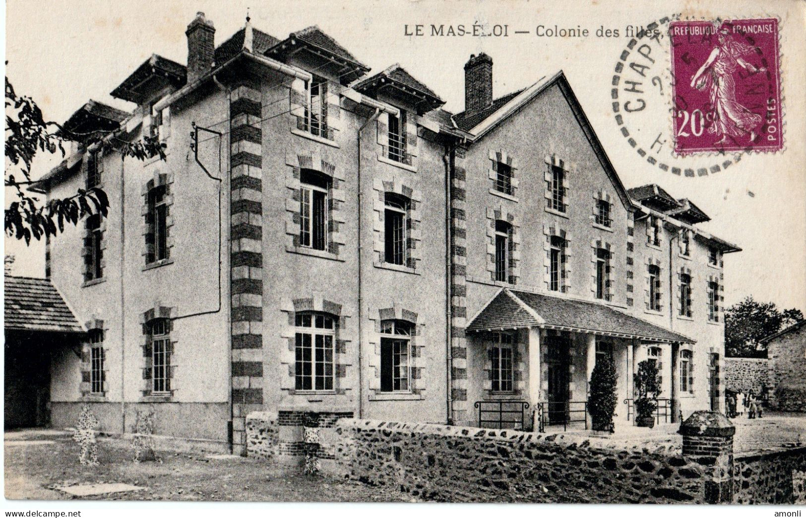 87. HAUTE-VIENNE - L'UNION. Colonie De Vacances Du MAS-ELOI. La Colonie Des Filles, Vue Générale.. - Limoges