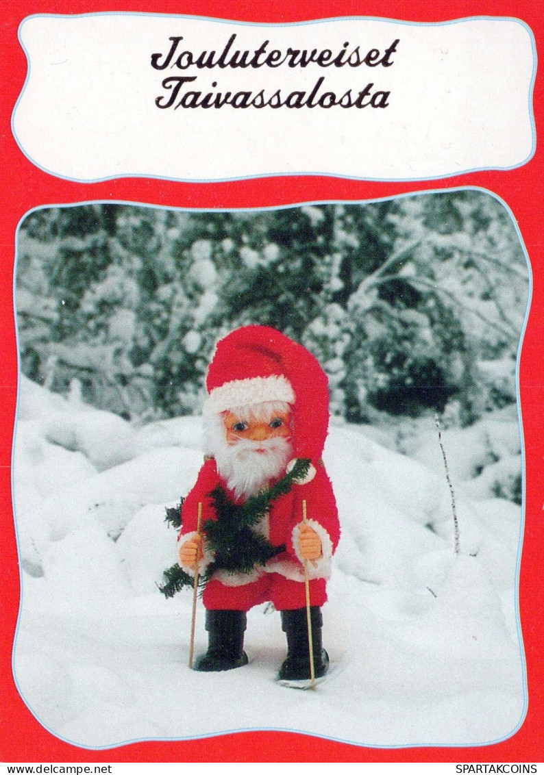 WEIHNACHTSMANN SANTA CLAUS Neujahr Weihnachten Vintage Ansichtskarte Postkarte CPSM #PAU565.A - Santa Claus