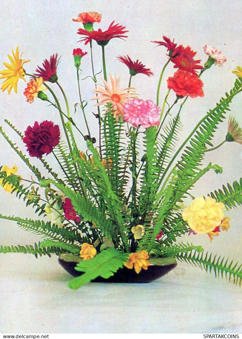 FIORI Vintage Cartolina CPSM #PAR780.A - Flowers