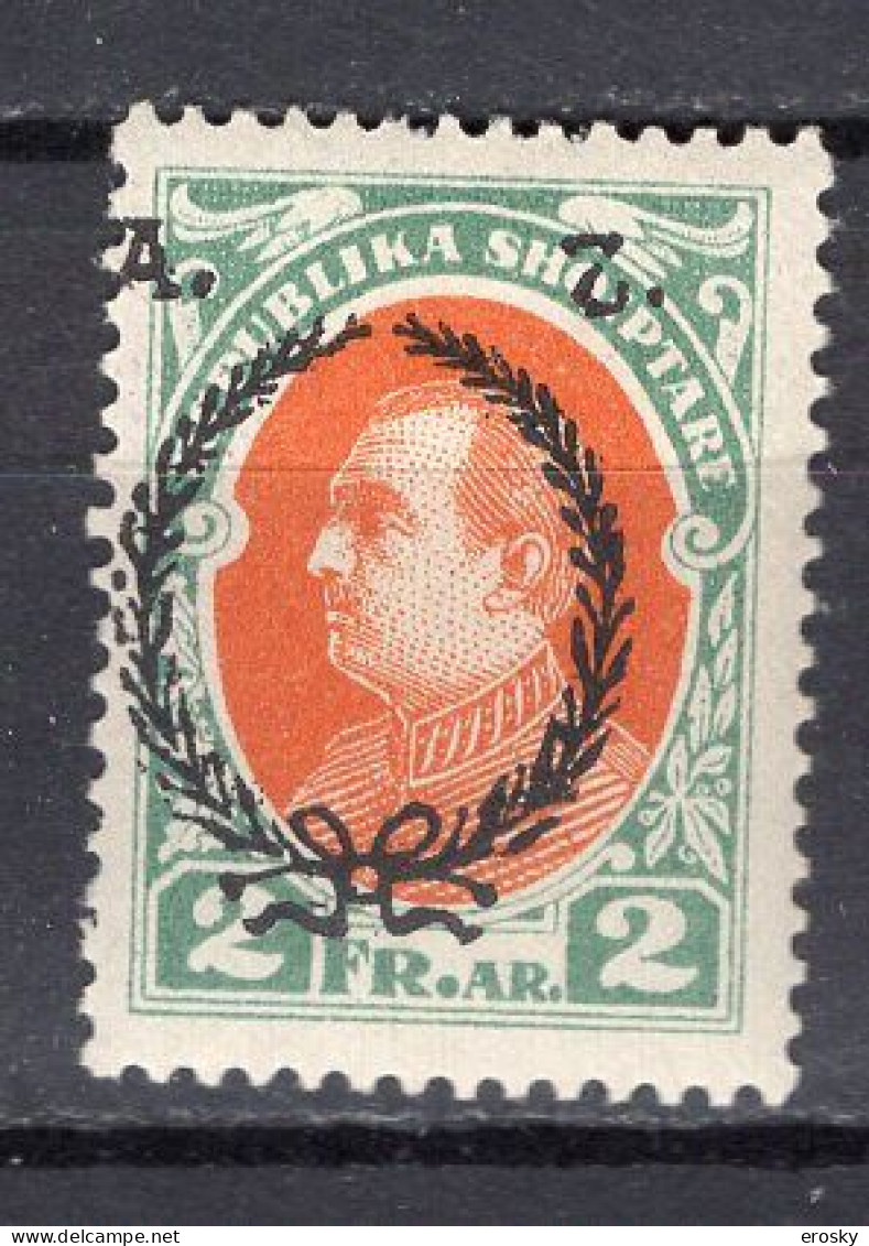 K1714 - ALBANIA ALBANIE Yv N°185 * - Albanien