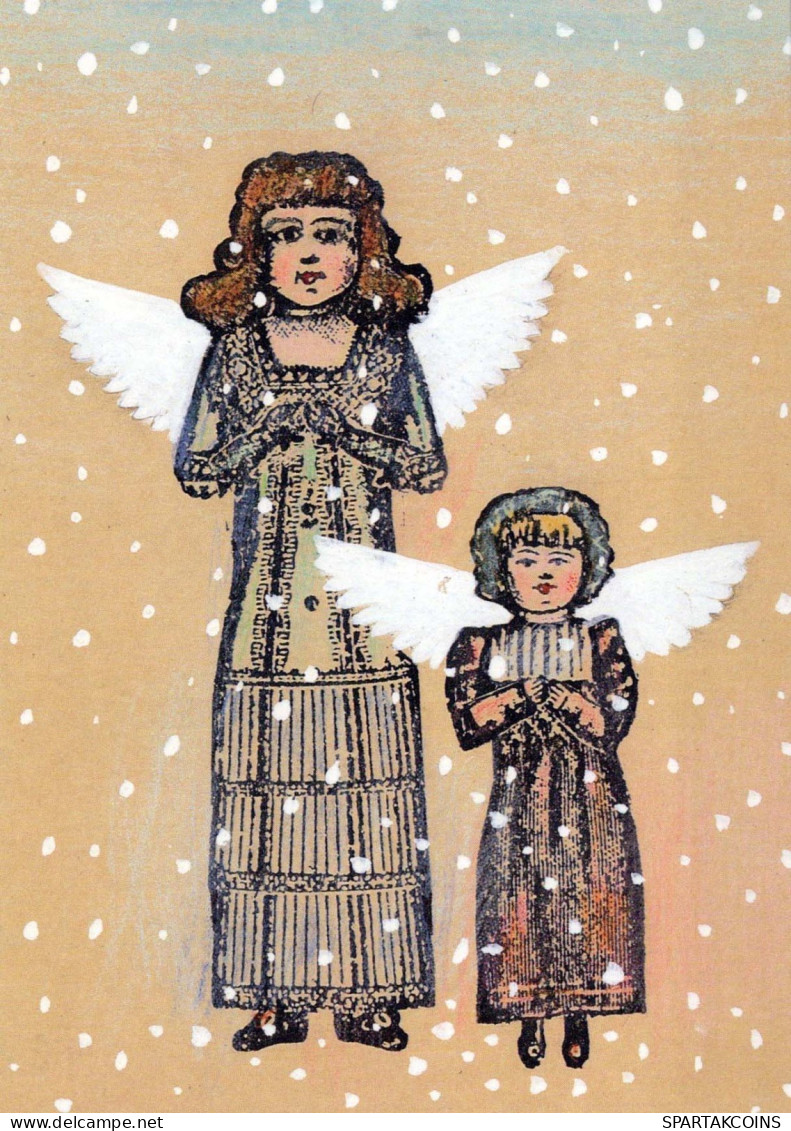 ANGE Noël Vintage Carte Postale CPSM #PBP510.A - Angels