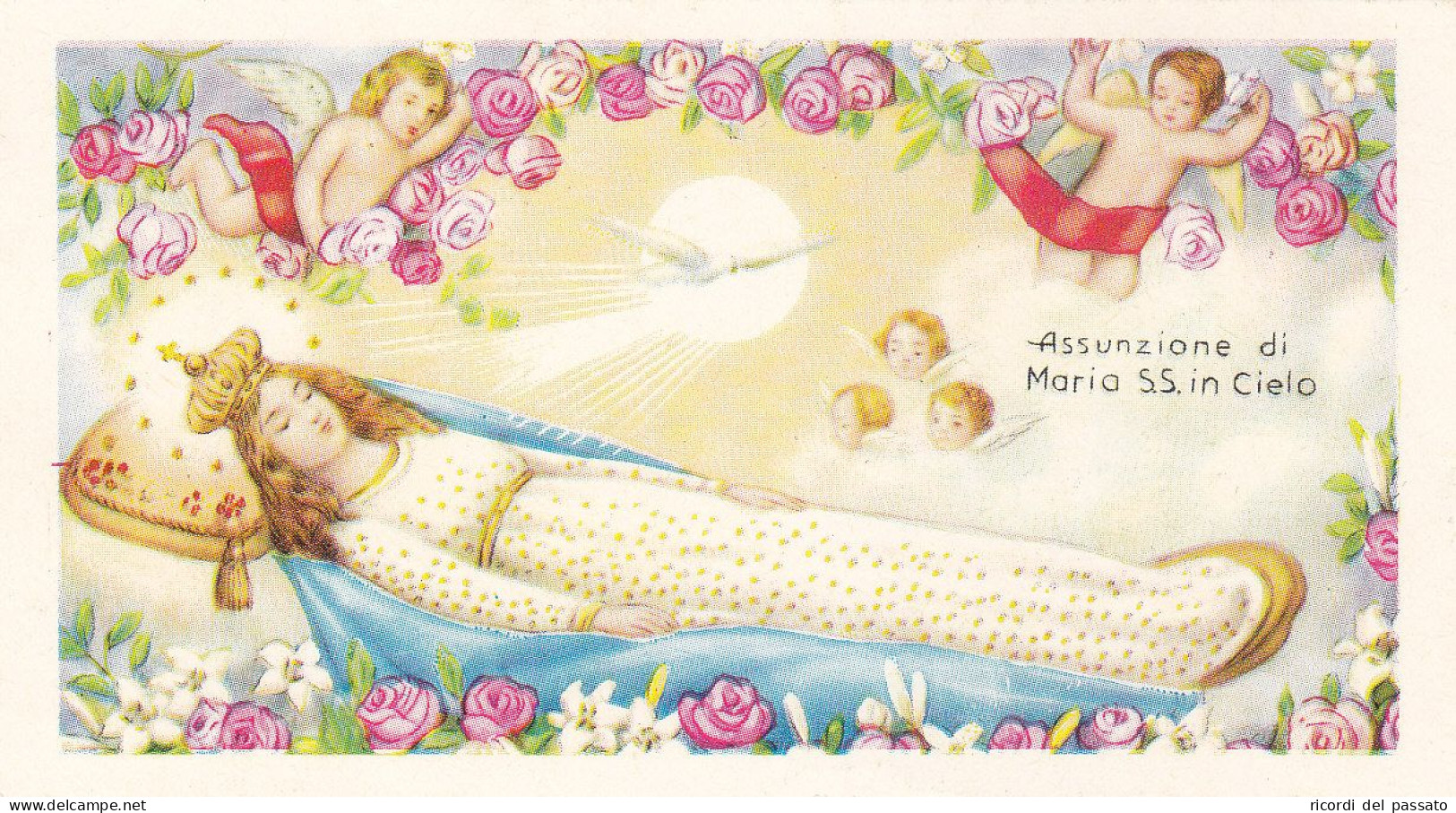 Santino Assunzione Di Maria Ss.in Cielo - Serie Gmi C 118 - Devotion Images