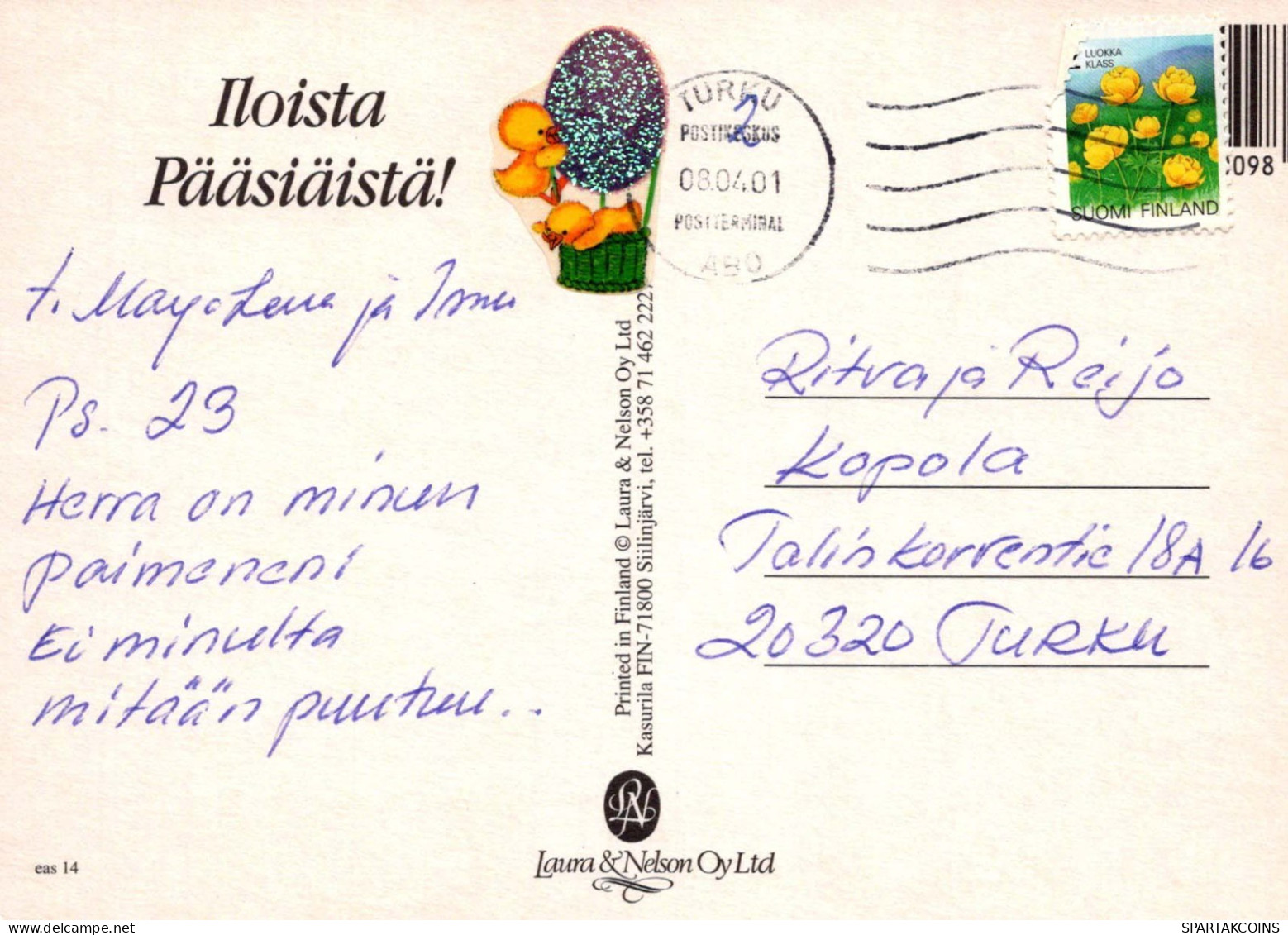 OSTERN KINDER Vintage Ansichtskarte Postkarte CPSM #PBO315.A - Pâques
