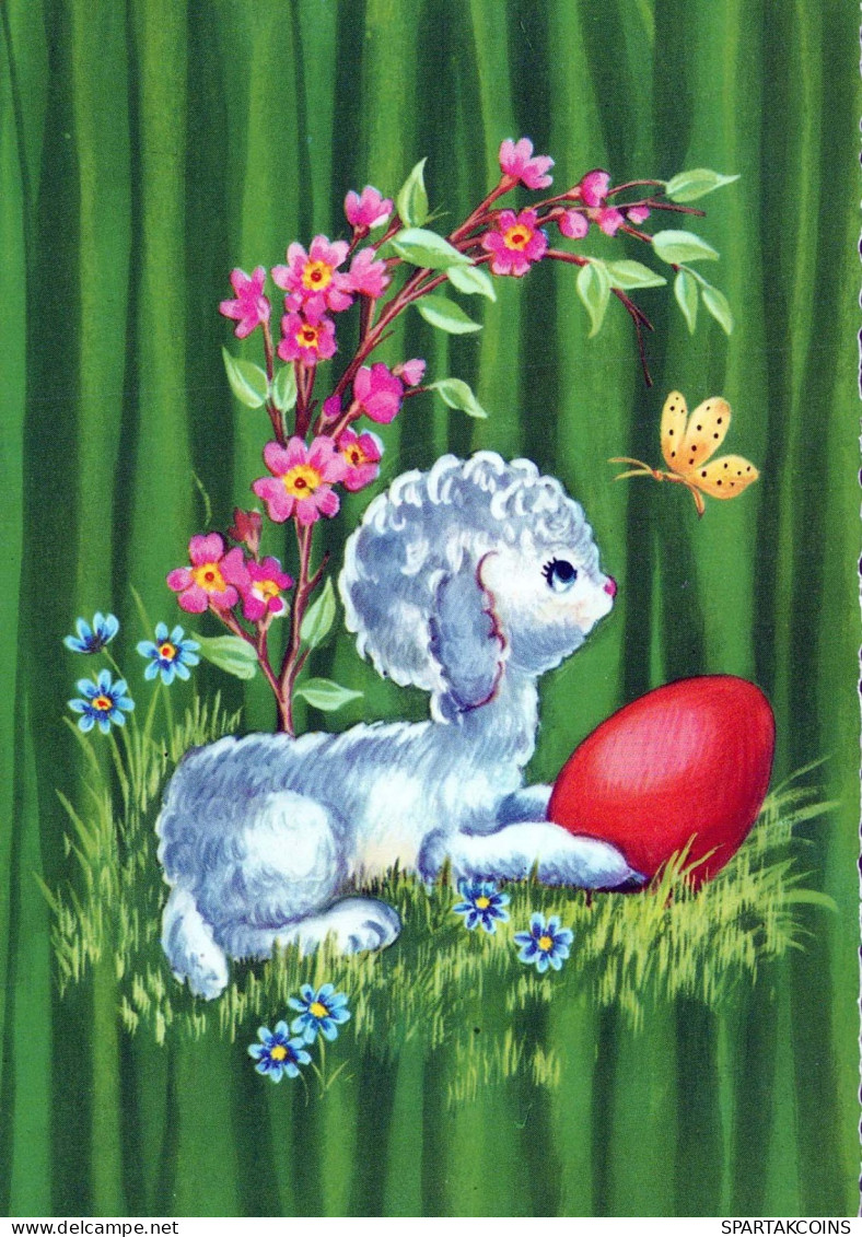 OSTERN Vintage Ansichtskarte Postkarte CPSM #PBO110.A - Pâques