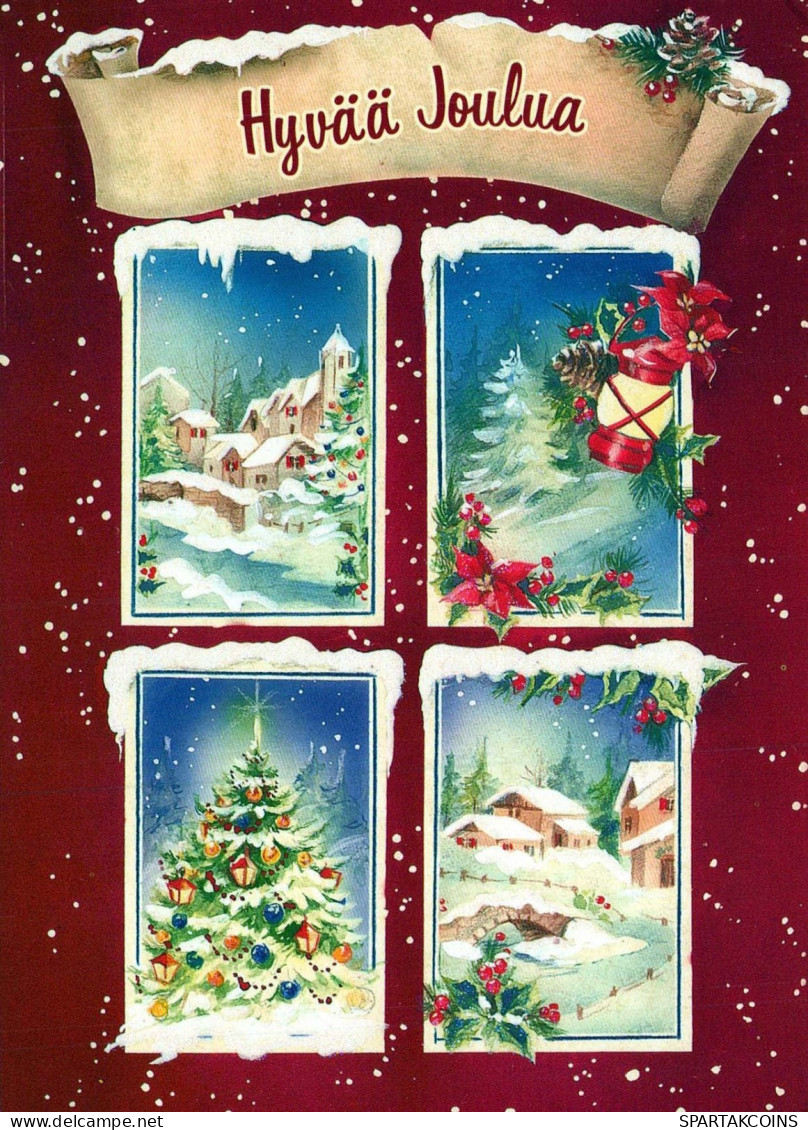 Feliz Año Navidad Vintage Tarjeta Postal CPSM #PBN446.A - Neujahr