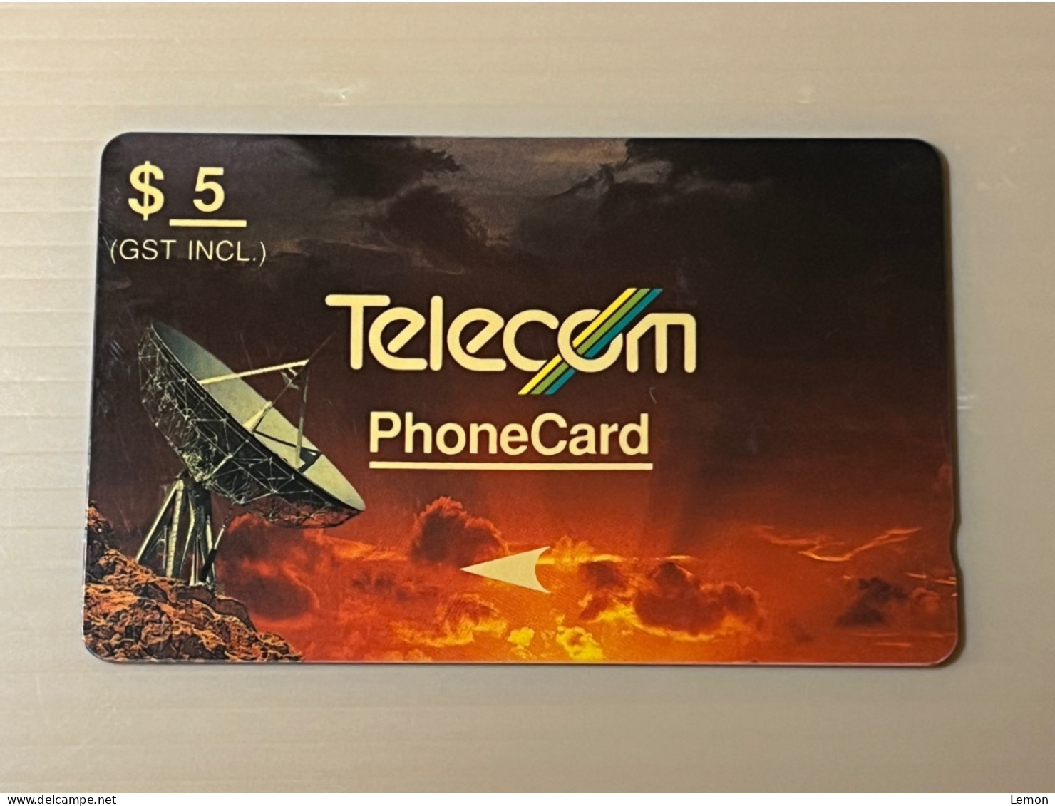 (No Control Number) Unused New Zealand Telecom GPT Phonecard - SATELLITE, Set Of 1 Unused Card - New Zealand