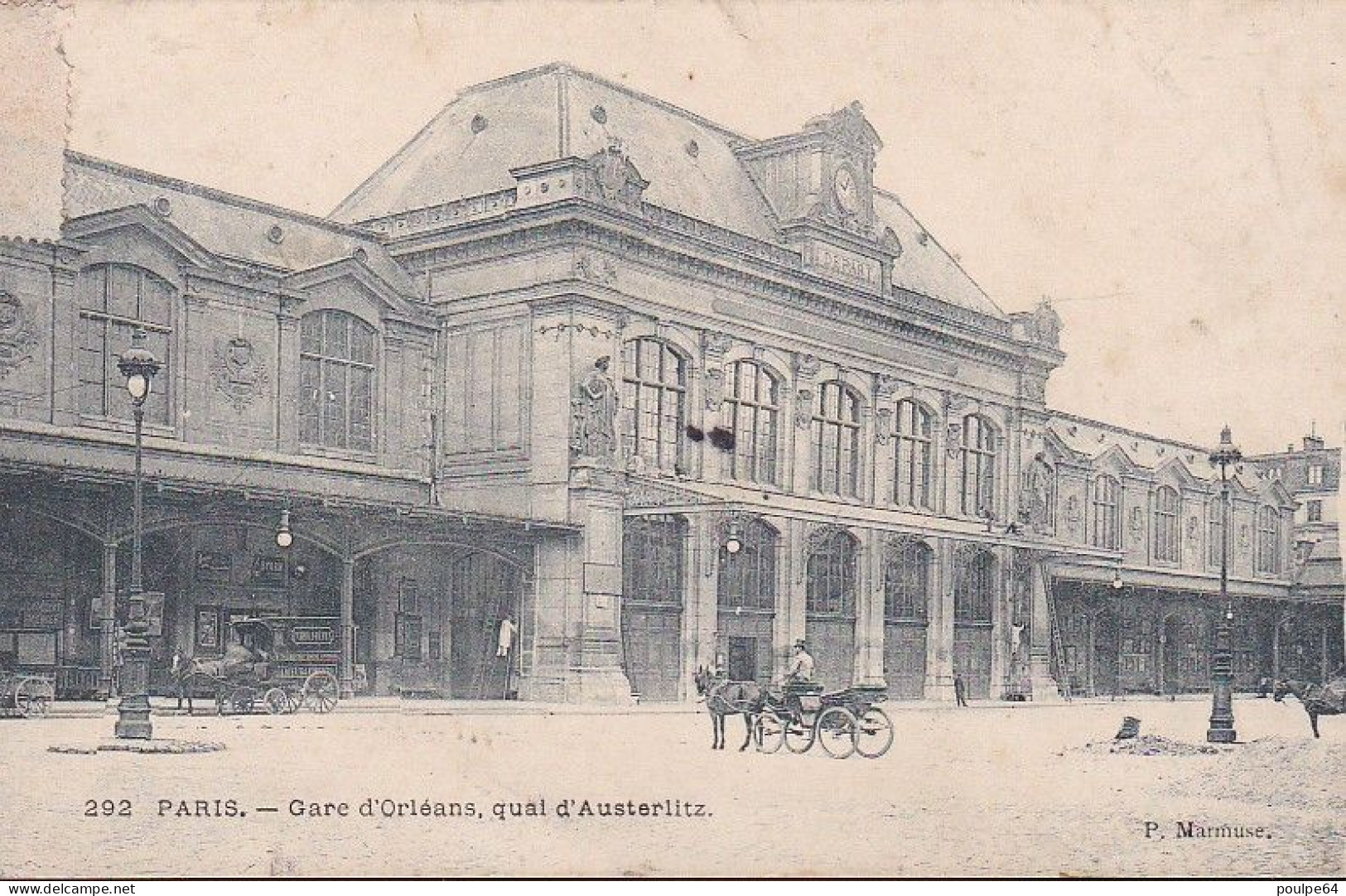 La Gare D' Austerlitz : Vue Extérieure - Pariser Métro, Bahnhöfe